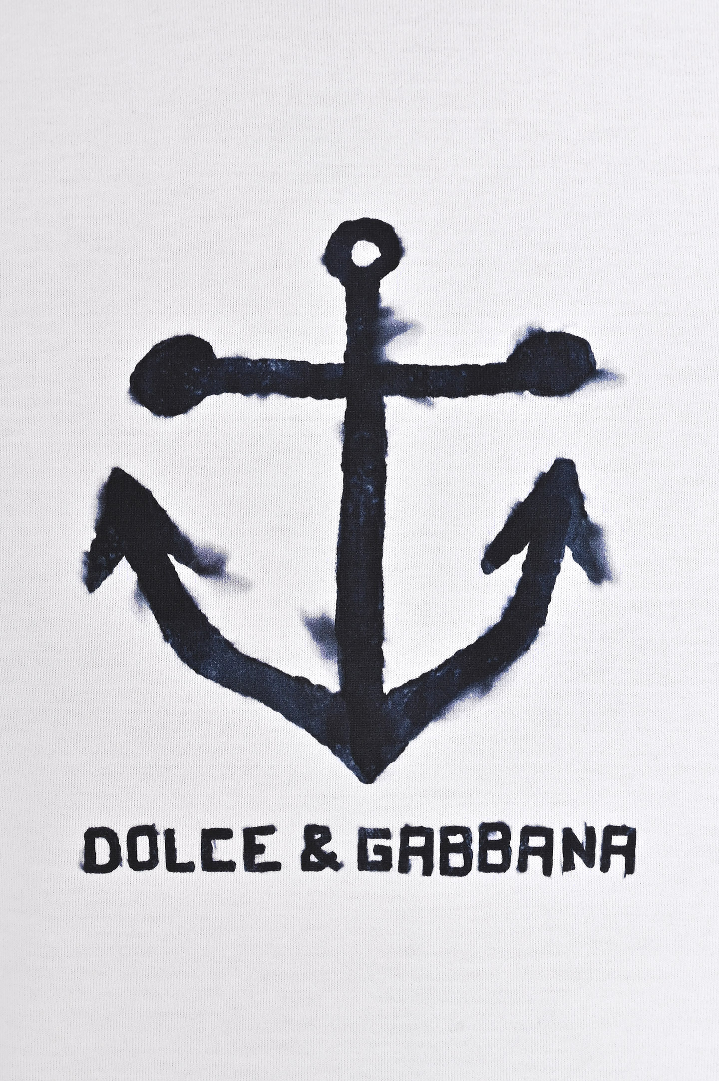 Футболка из хлопка с логотипом DOLCE & GABBANA G8PB8T G7K5W, цвет: Белый, Мужской