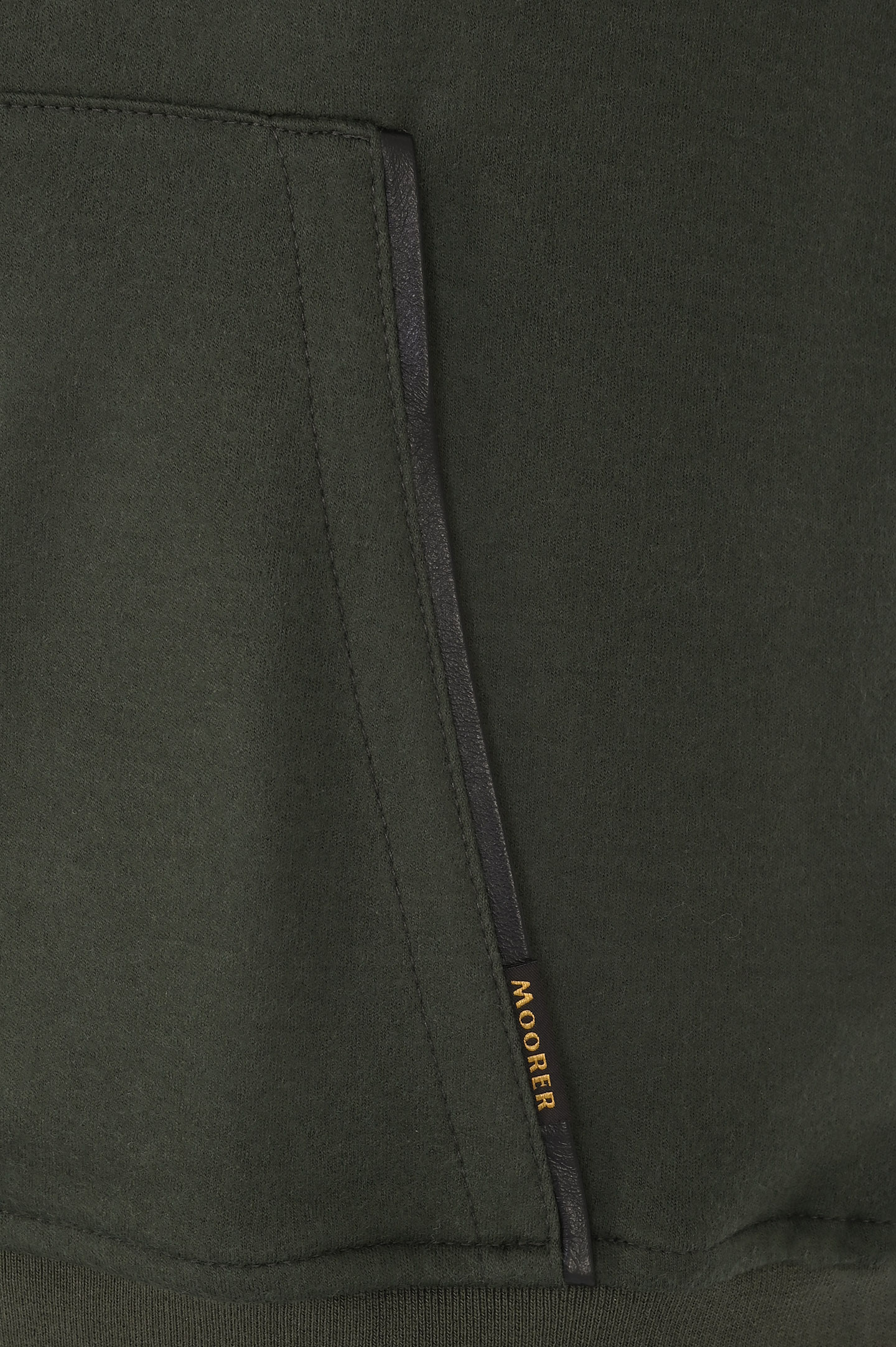 Куртка спорт MOORER MOUMA100109-TEPA697, цвет: Темно-зеленый, Мужской