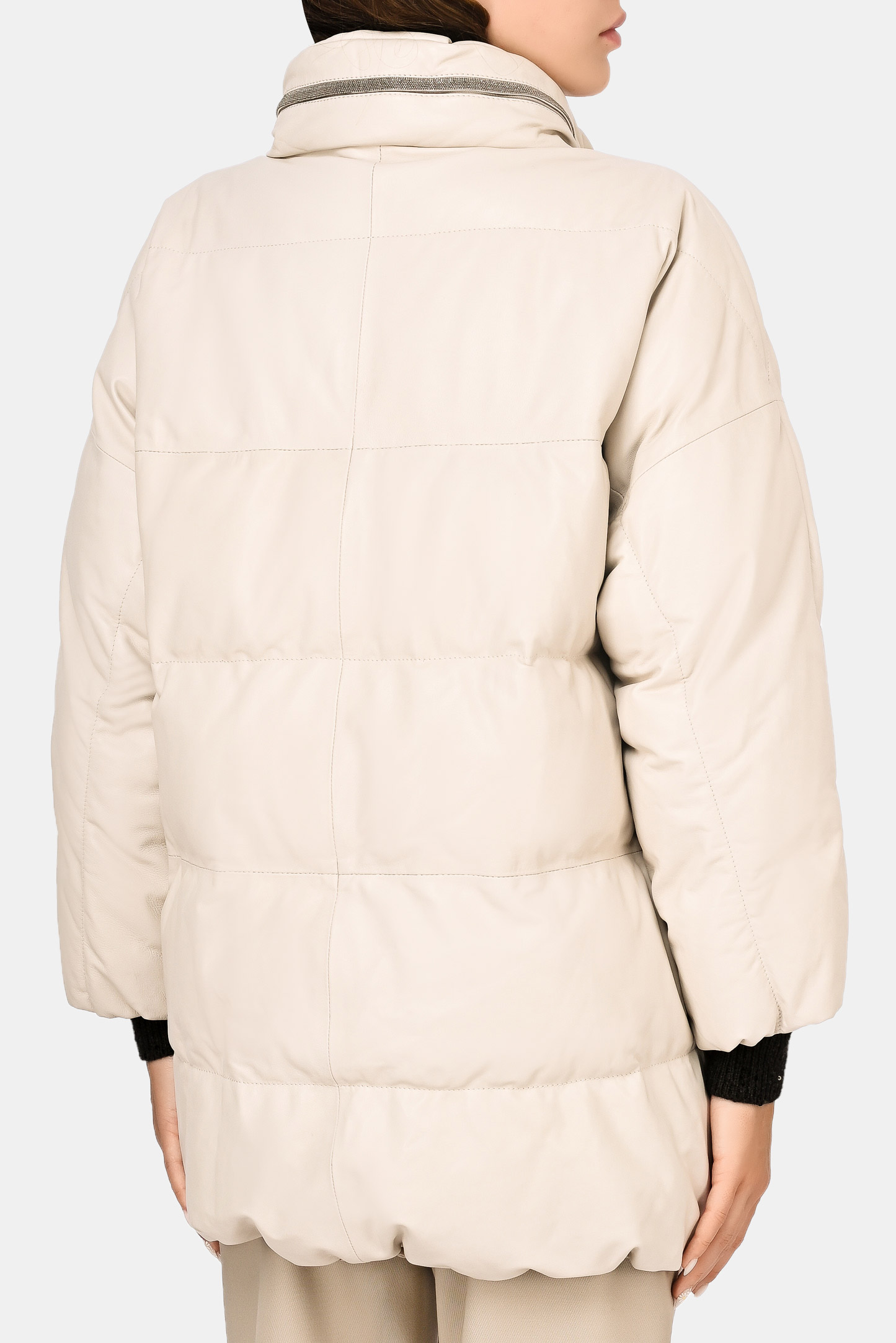 Куртка BRUNELLO  CUCINELLI MPTAN2781, цвет: Молочный, Женский