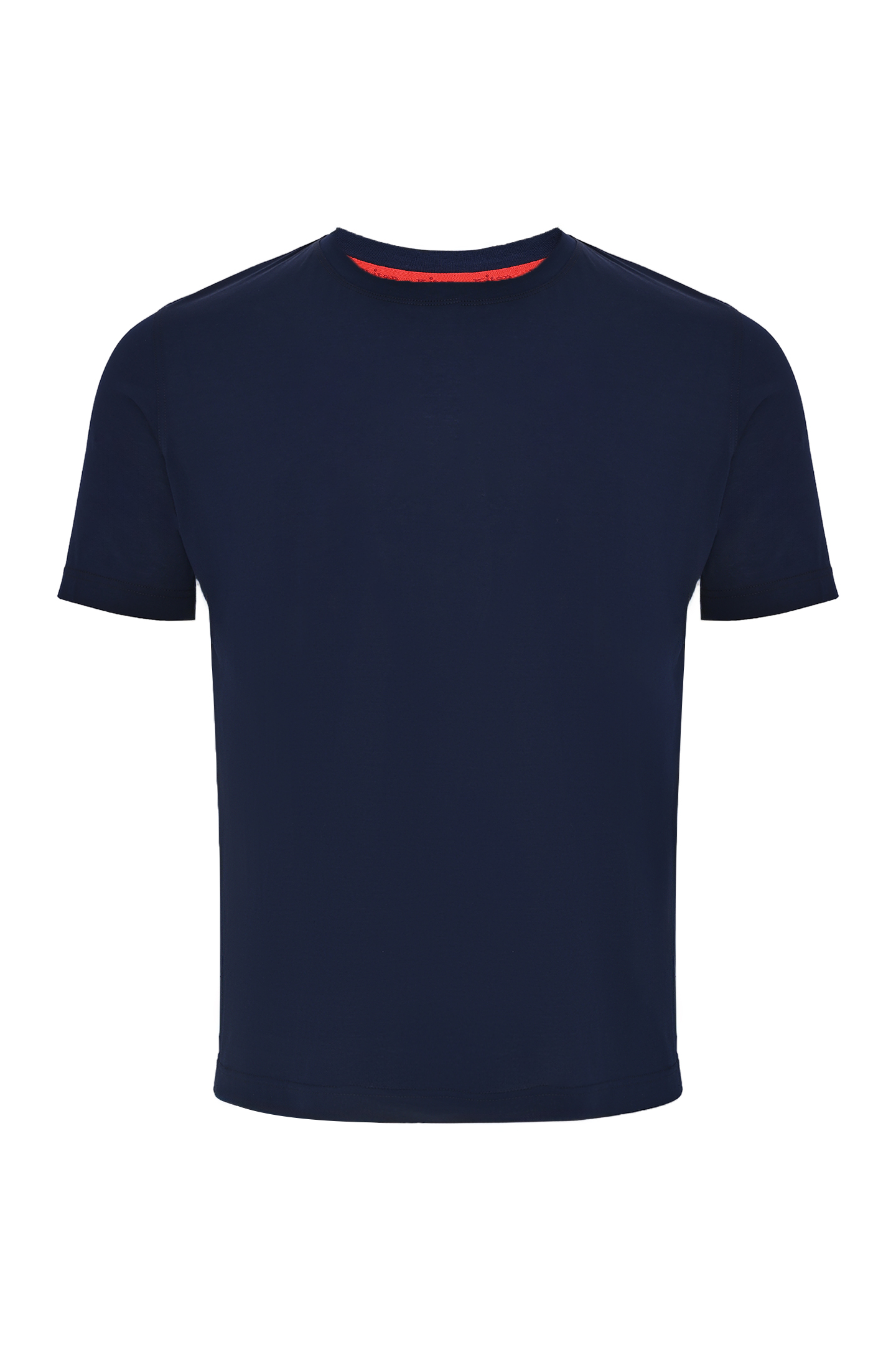 Футболка KITON UMK0721769S, цвет: Темно-синий, Мужской