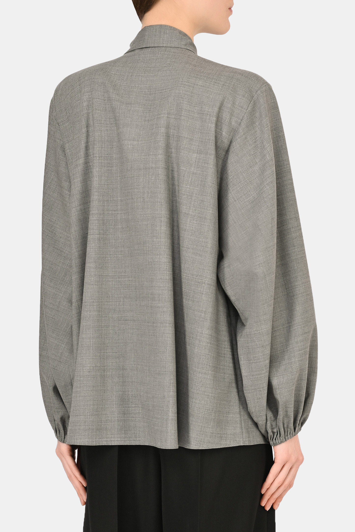 Блуза ALEXANDRE VAUTHIER 213SH1504, цвет: Серый, Женский