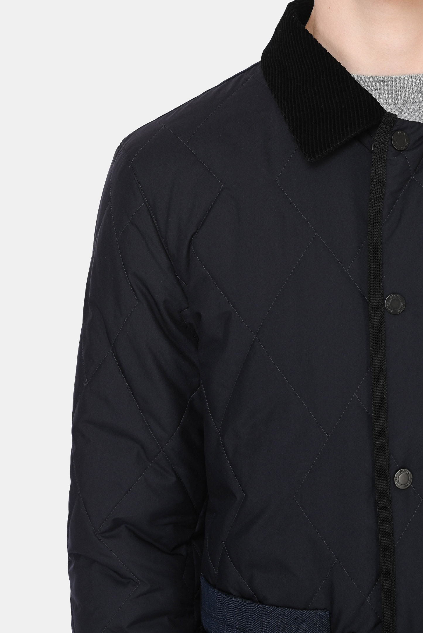 Куртка Z ZEGNA VY023 ZZ122, цвет: Черный, Мужской