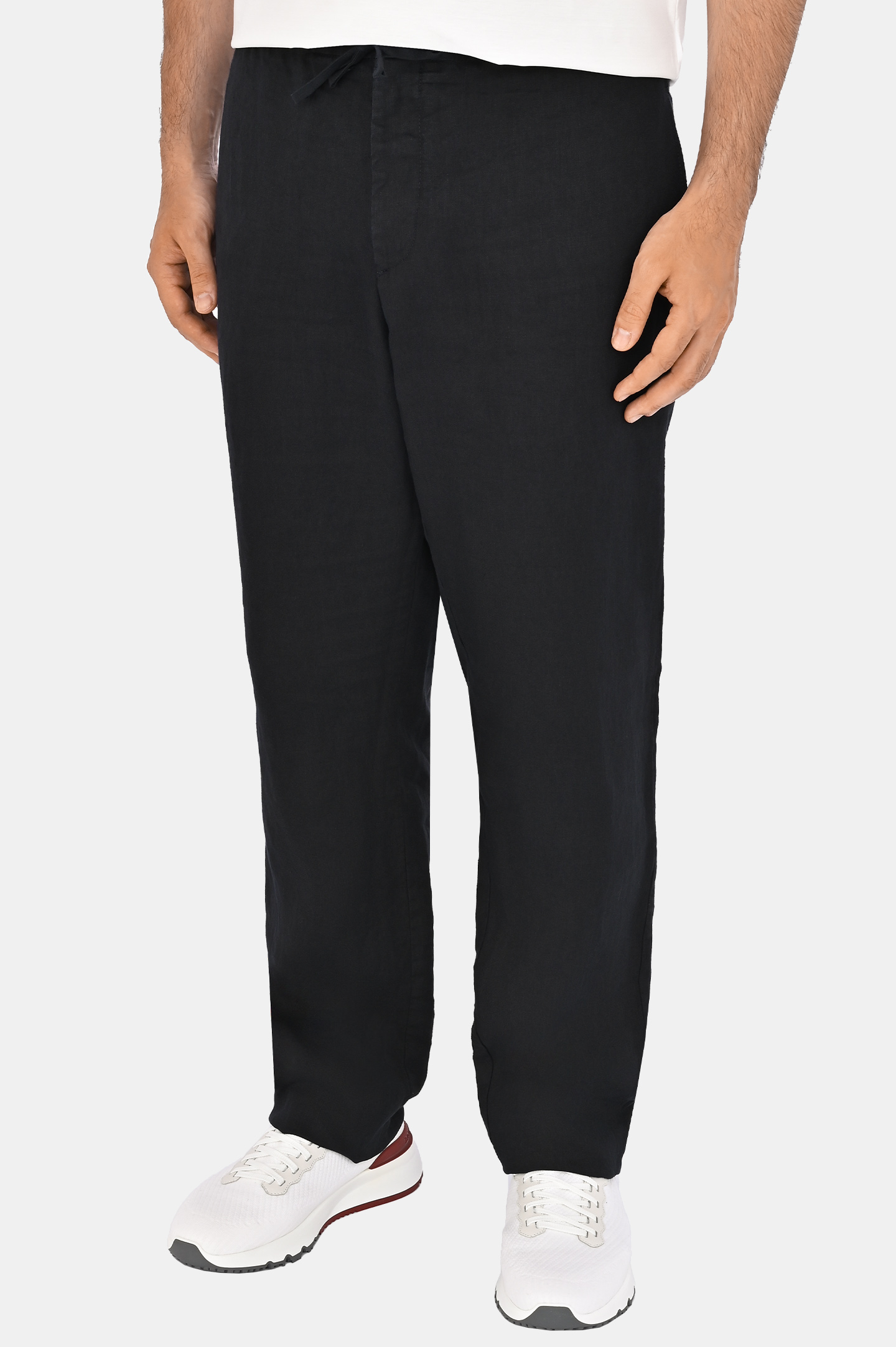 Брюки CANALI AE05539 V7003, цвет: Темно-синий, Мужской