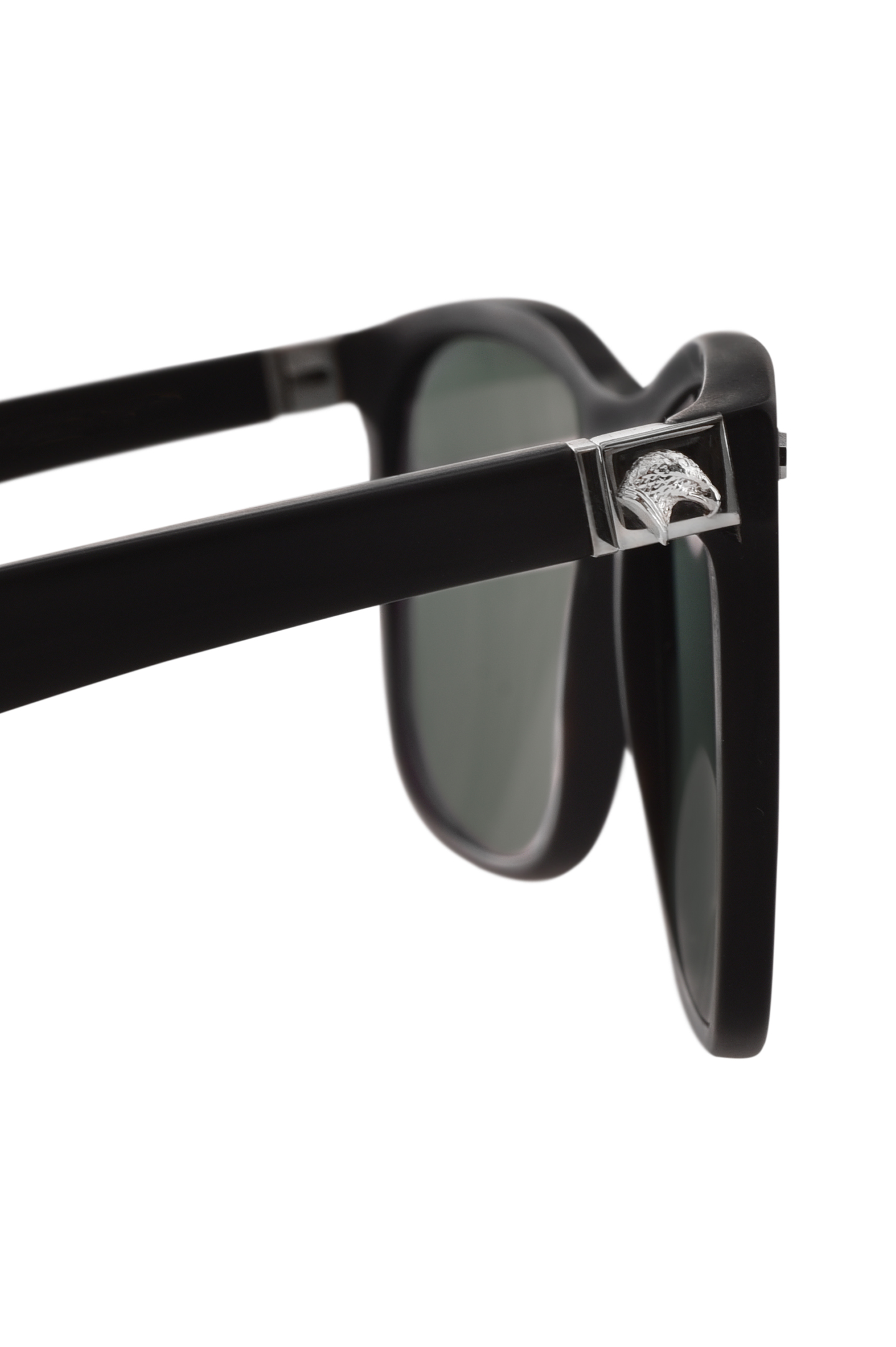 Солнцезащитные очки STEFANO RICCI SG04P HORN, цвет: Черный, Мужской