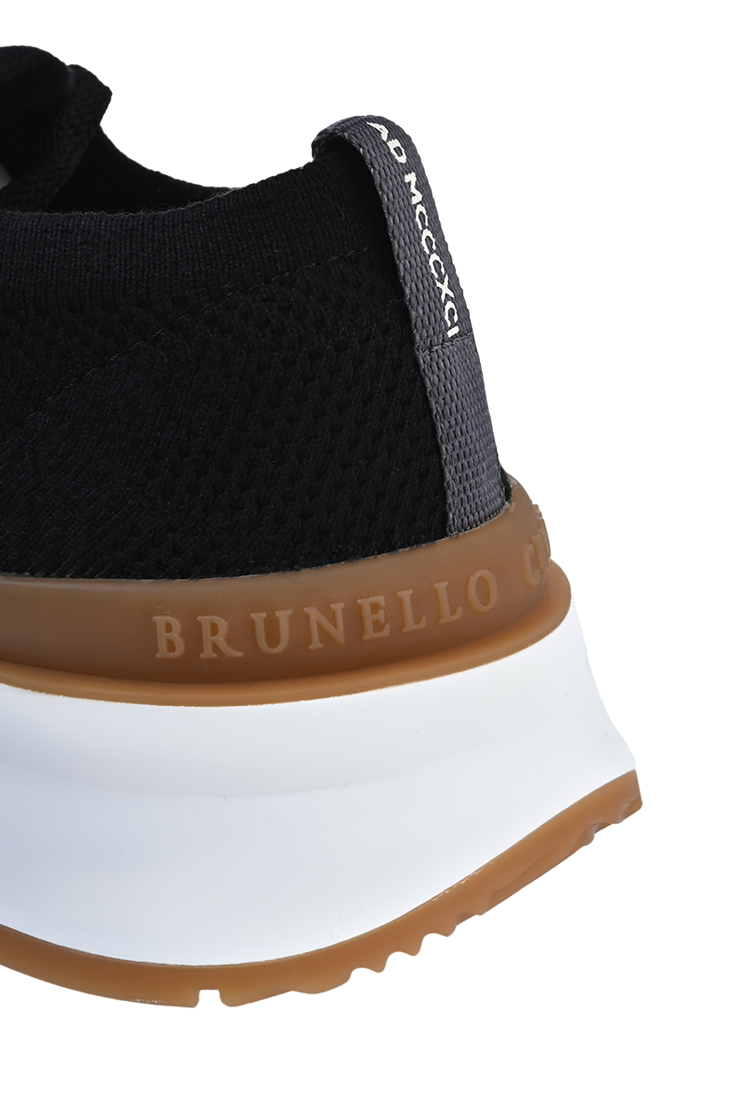 Текстильные кроссовки BRUNELLO  CUCINELLI MZUPMB2055, цвет: Черный, Мужской