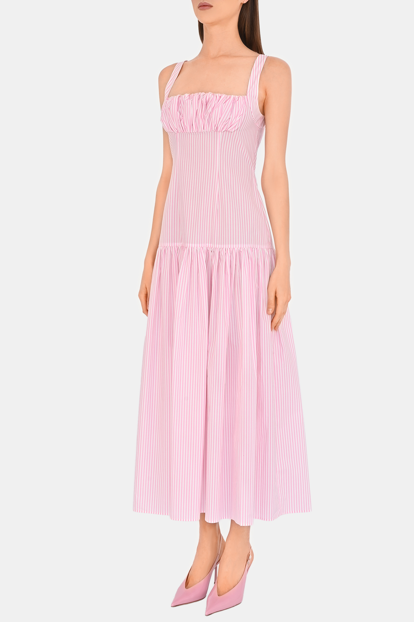 Платье ROWEN ROSE DRS_RR122, цвет: Белый, Женский