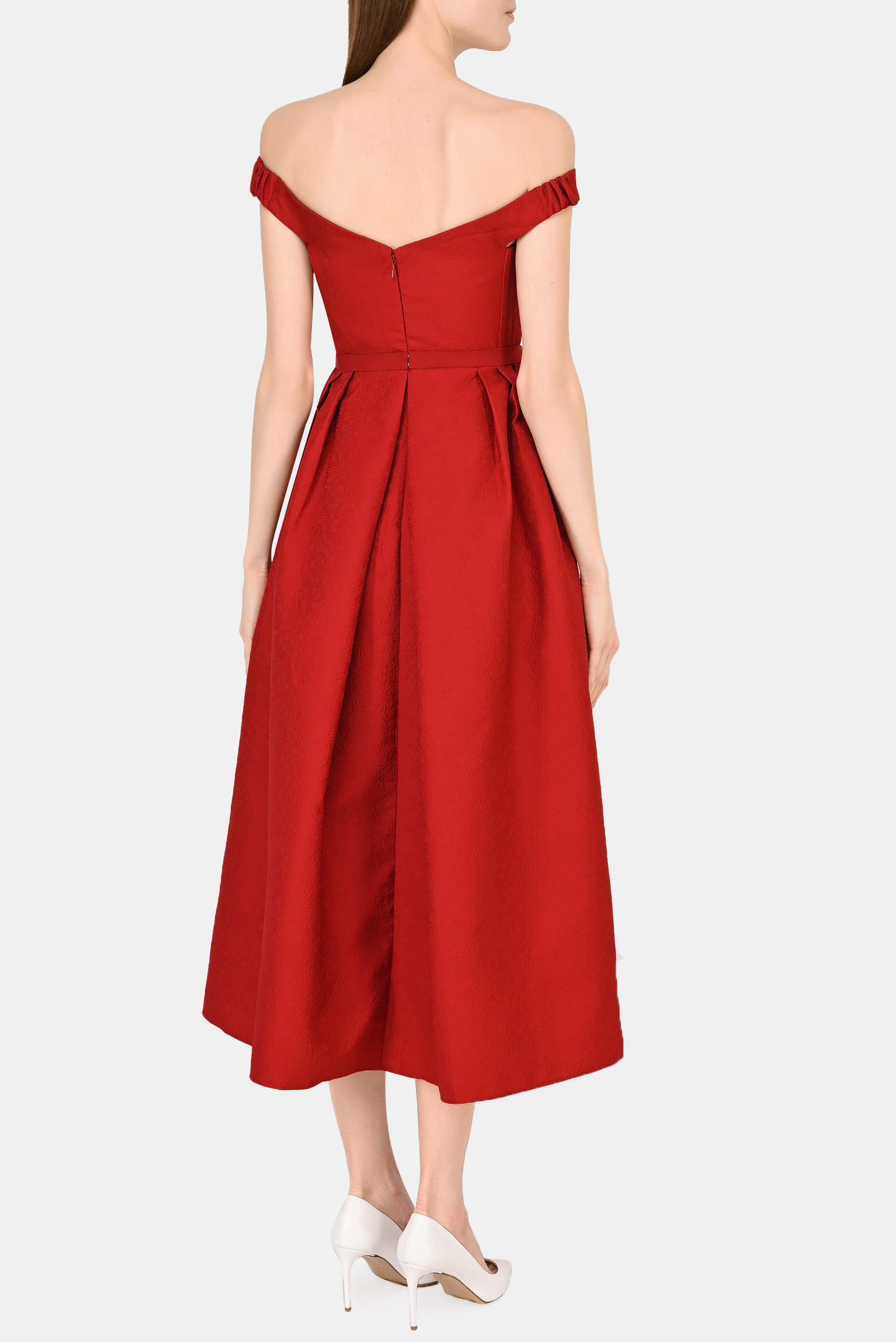 Платье SELF PORTRAIT RS22-044, цвет: Бордовый, Женский