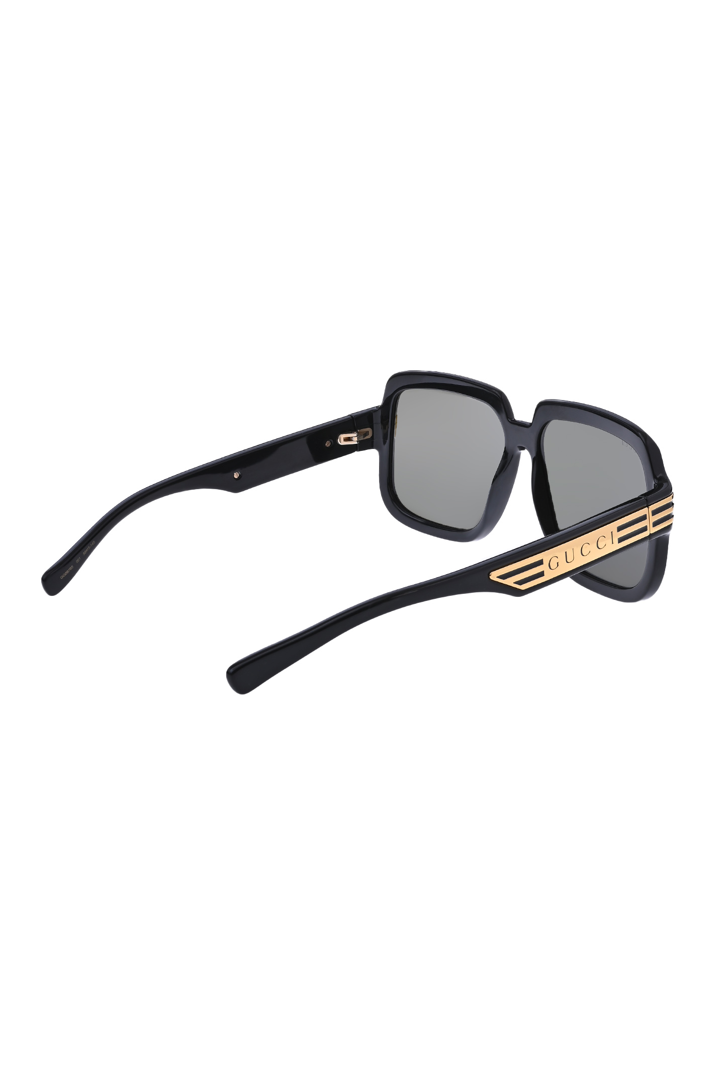 Солнцезащитные очки GUCCI 663772 J1691, цвет: Черный, Unisex