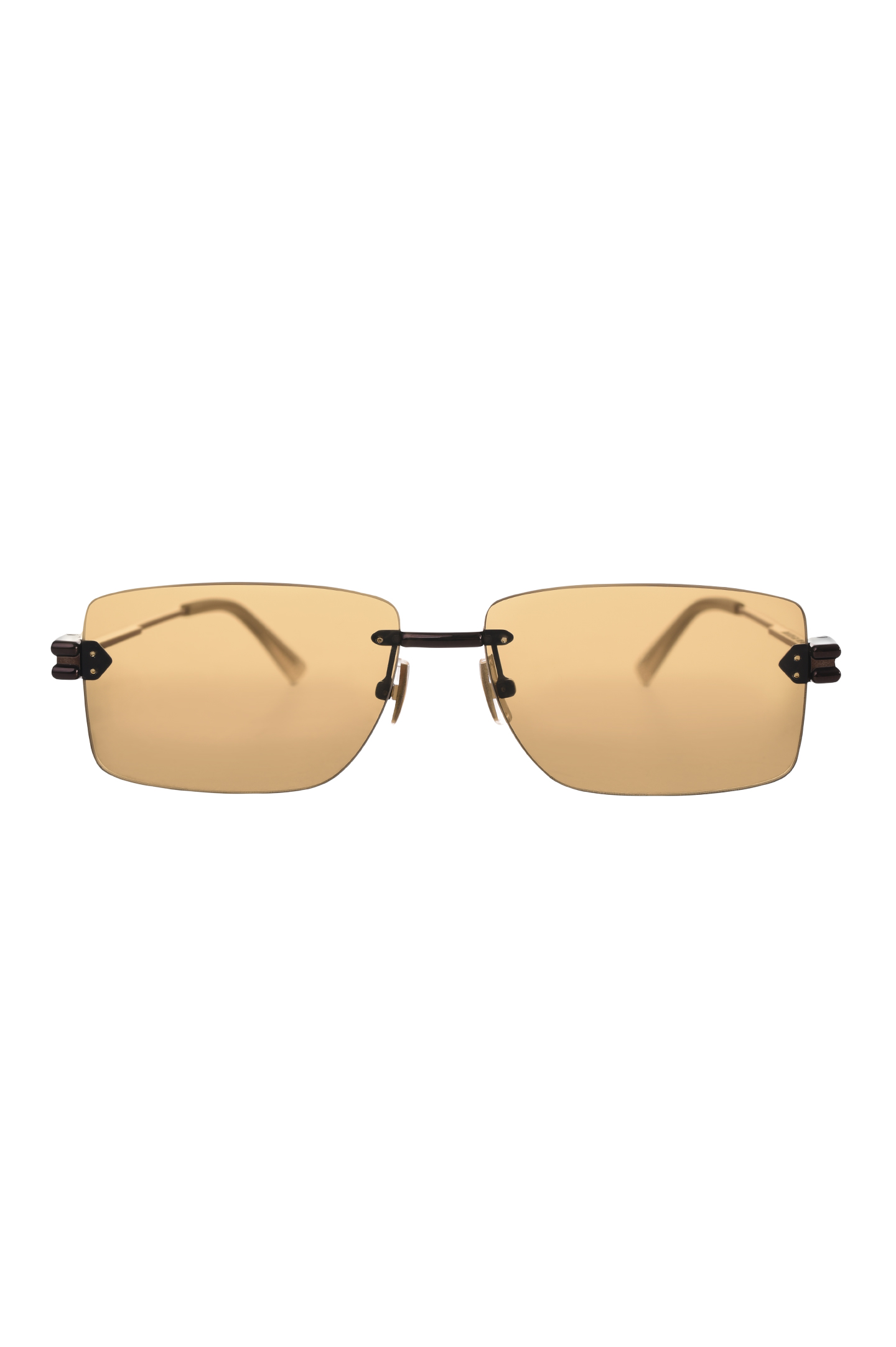 Солнцезащитные очки BOTTEGA VENETA 668016 V4450, цвет: Коричневый, Женский