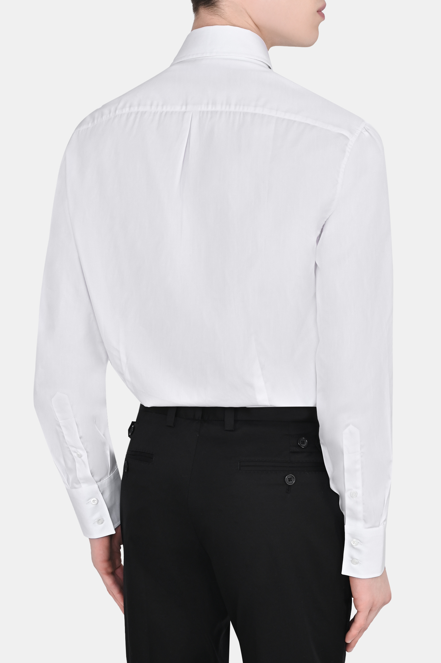 Рубашка BRUNELLO  CUCINELLI ME6241718, цвет: Белый, Мужской