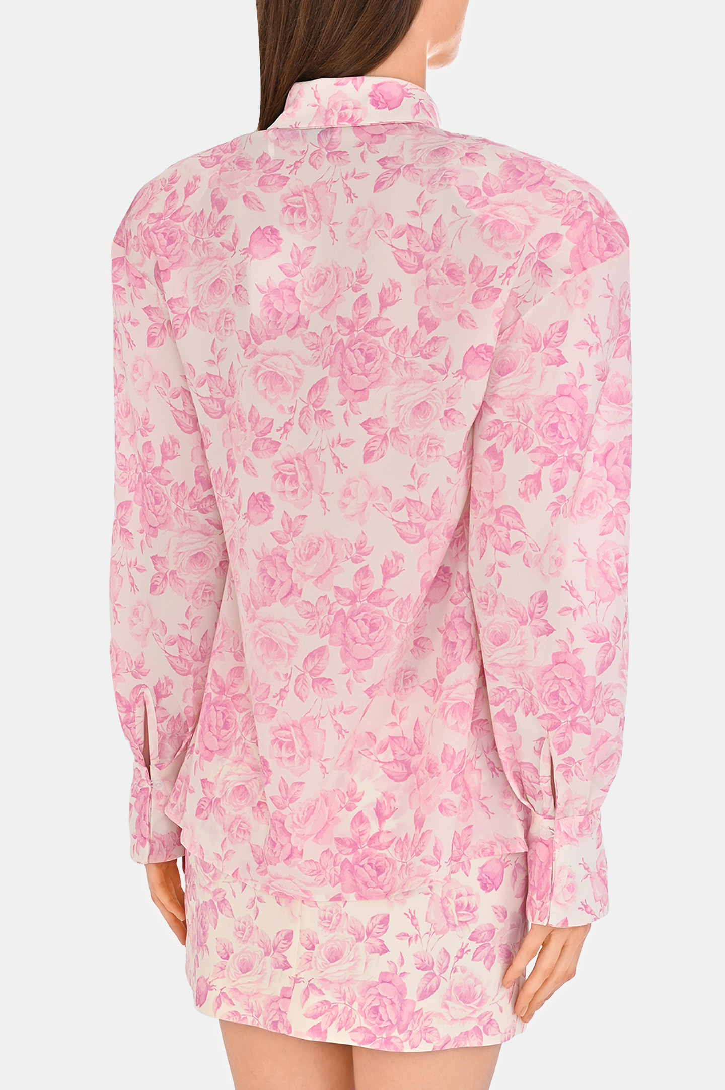 Блуза ROWEN ROSE TOP_RR308_M, цвет: Розовый, Женский
