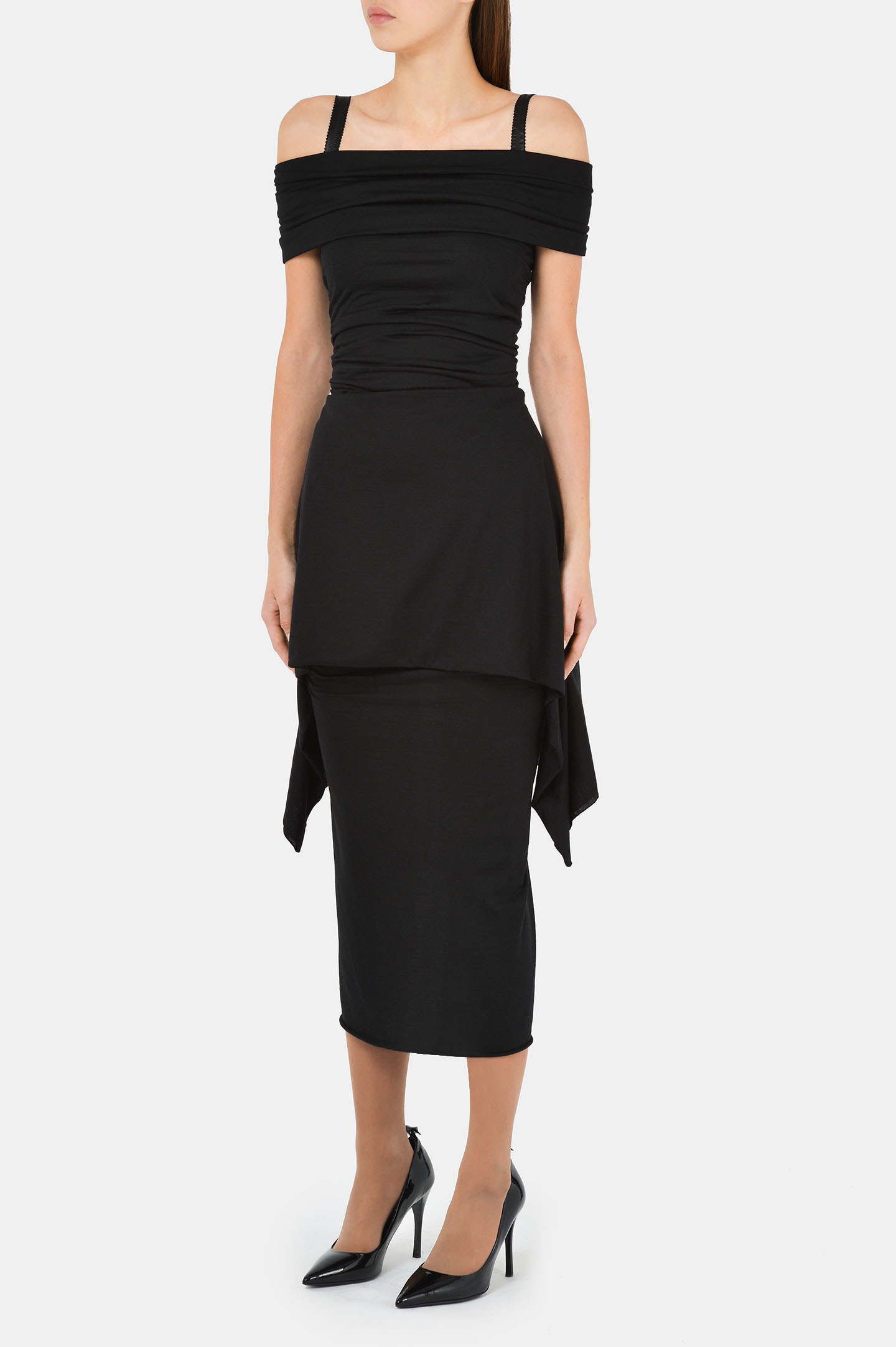 Платье DOLCE & GABBANA F6K7FT GDX02, цвет: Черный, Женский