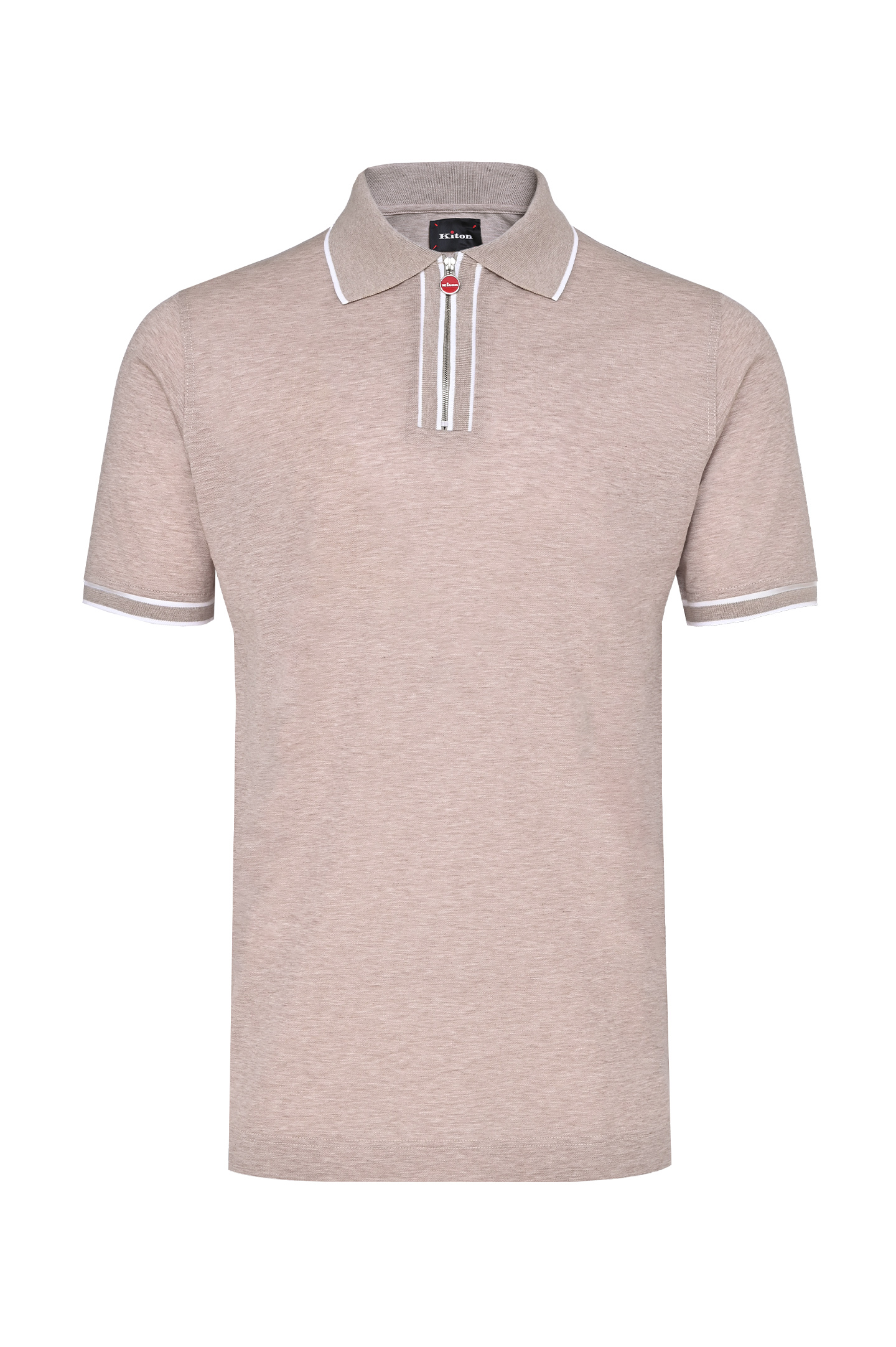 Поло KITON UK1267E23, цвет: Бежевый, Мужской