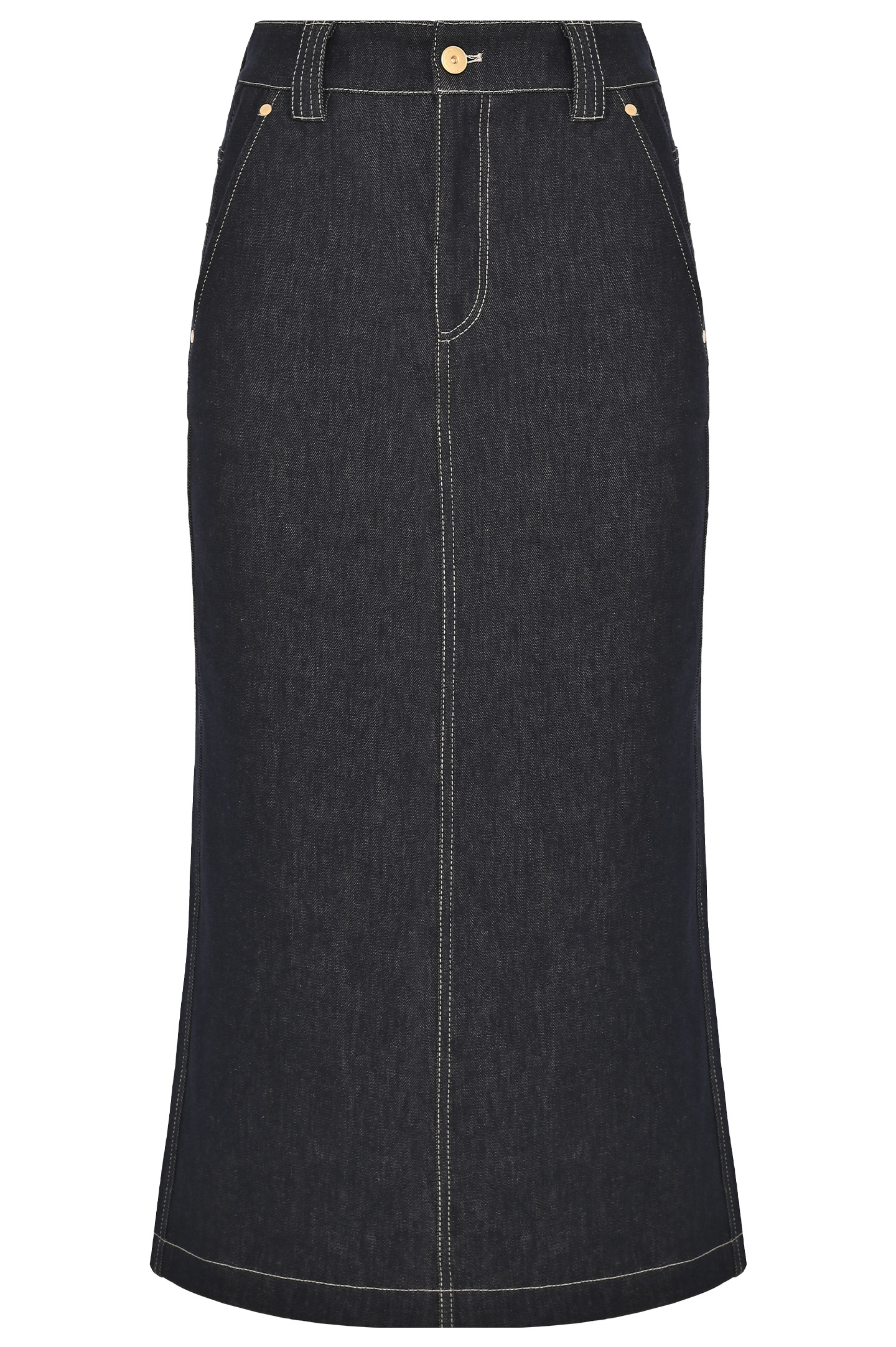Юбка BRUNELLO  CUCINELLI ML133G3776, цвет: Темно-синий, Женский