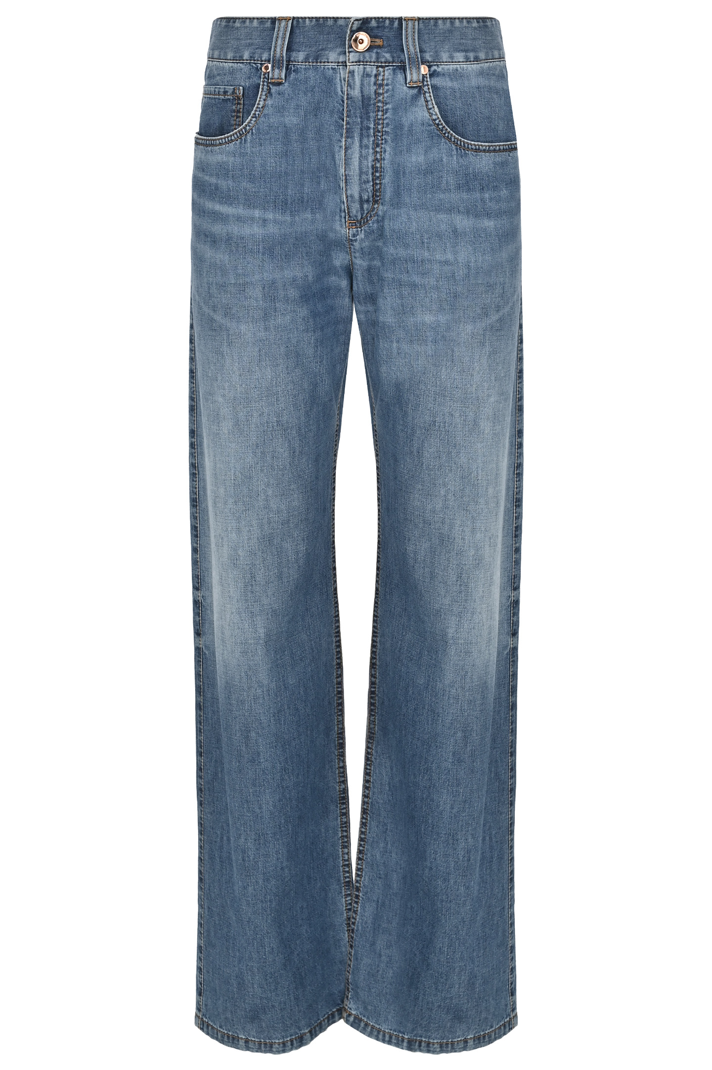 Джинсы BRUNELLO  CUCINELLI MH192P5565, цвет: Синий, Женский