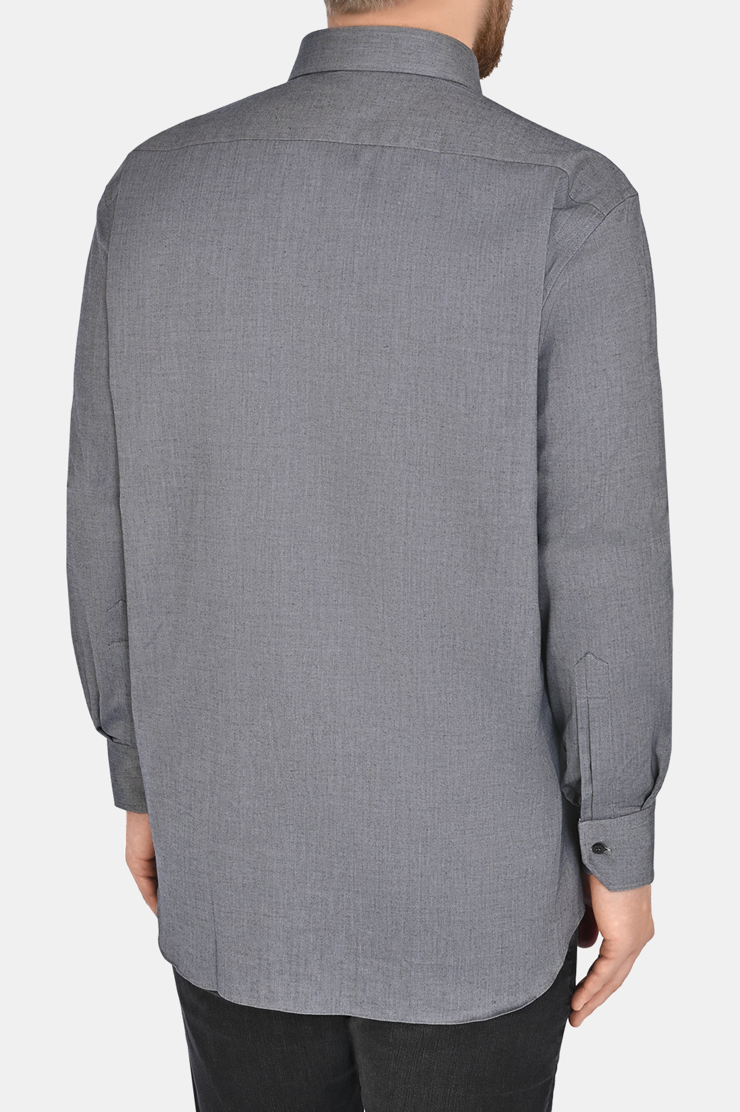 Рубашка STEFANO RICCI MC007043 S2601, цвет: Серый, Мужской