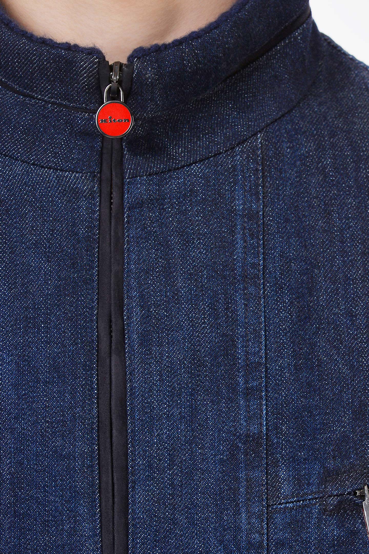 Куртка KITON UW0756V03T530, цвет: Синий, Мужской