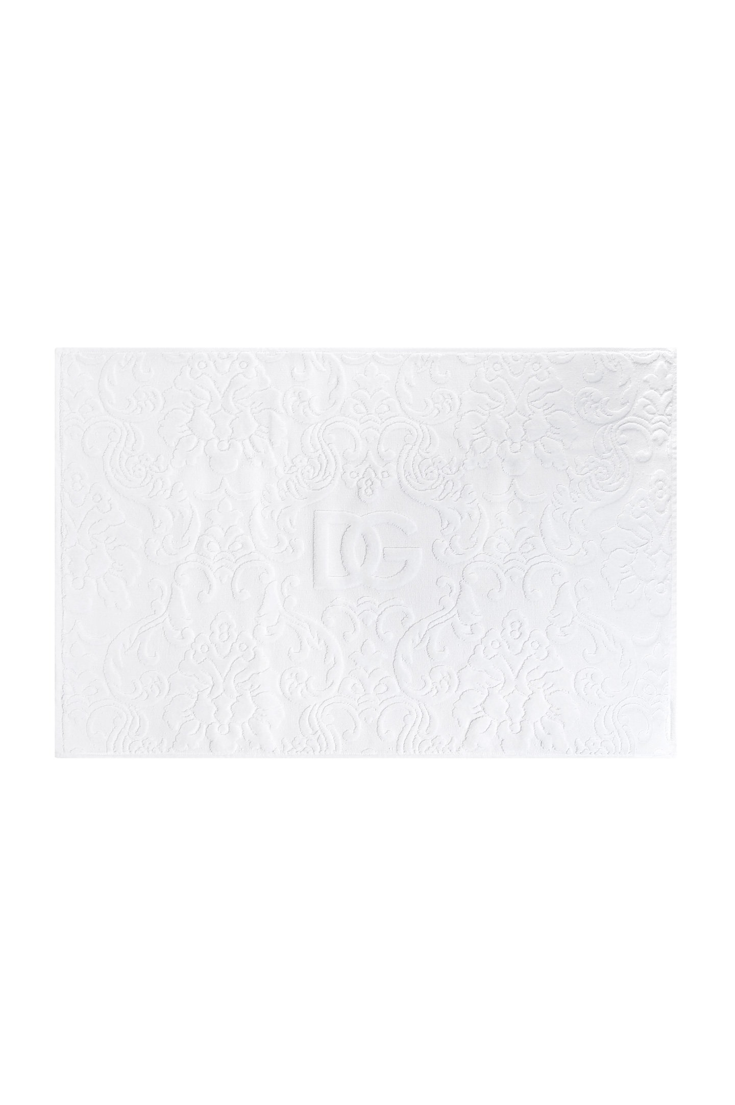 Коврик для ванной DOLCE & GABBANA TCF006 TCAGB, цвет: Белый, Unisex