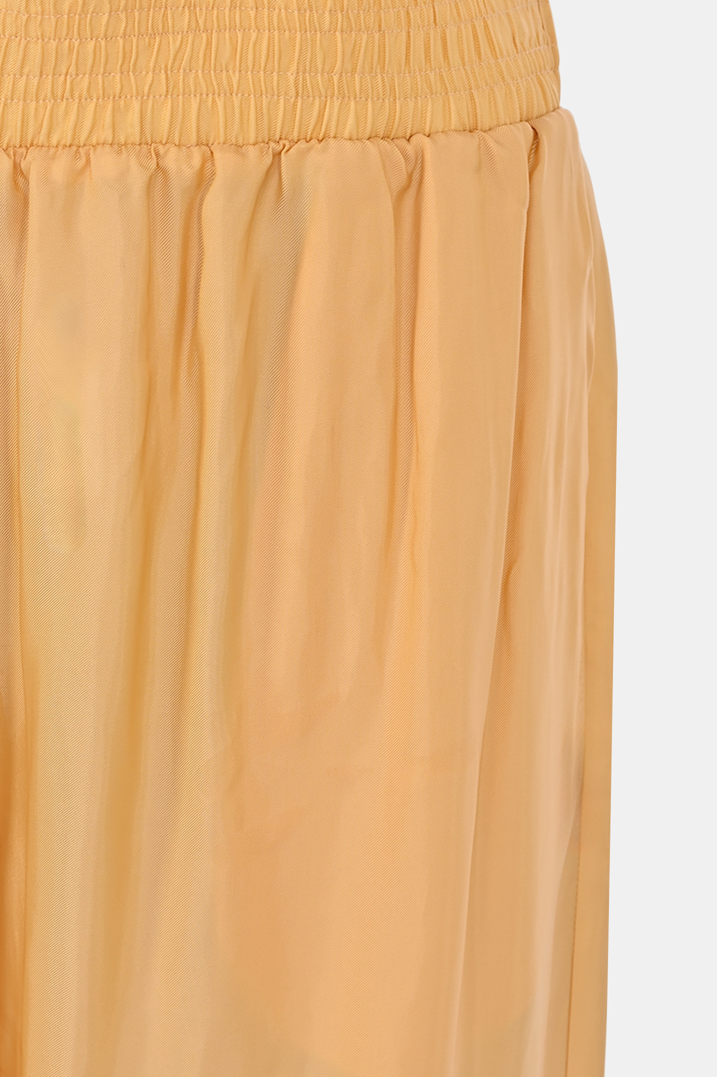 Широкие спортивные брюки из вискозы и купро FABIANA FILIPPI PAD264F284 D618, цвет: Оранжевый, Женский