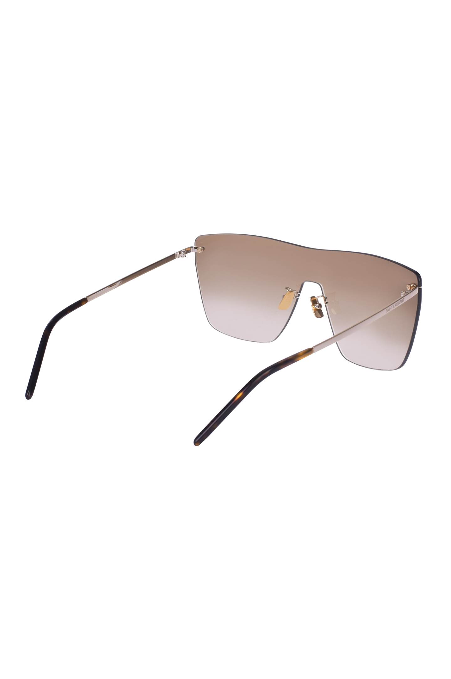 Солнцезащитные очки SAINT LAURENT 660371 Y9902, цвет: Коричневый, Женский