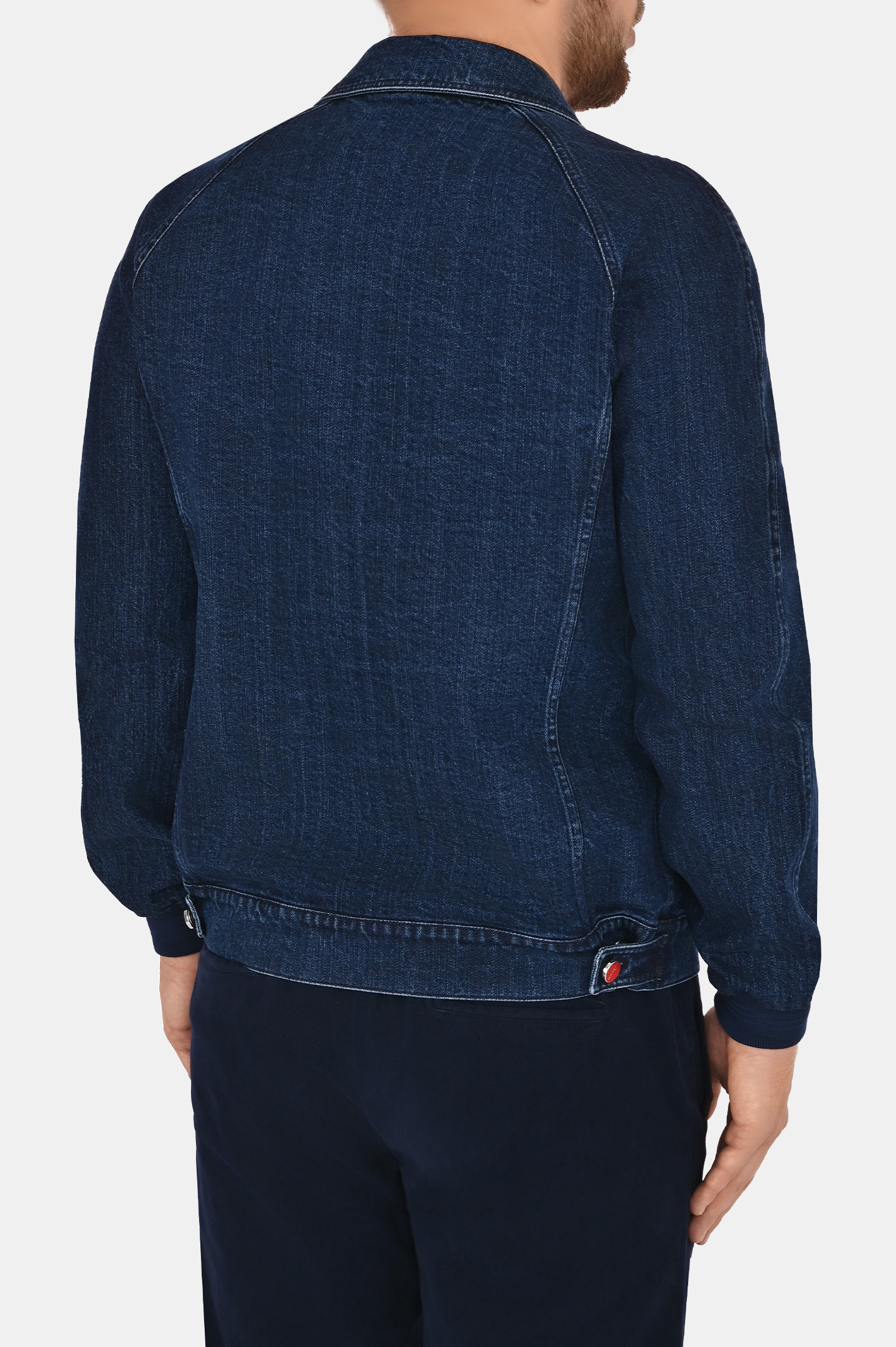 Куртка KITON UW1378V0853B0, цвет: Темно-синий, Мужской