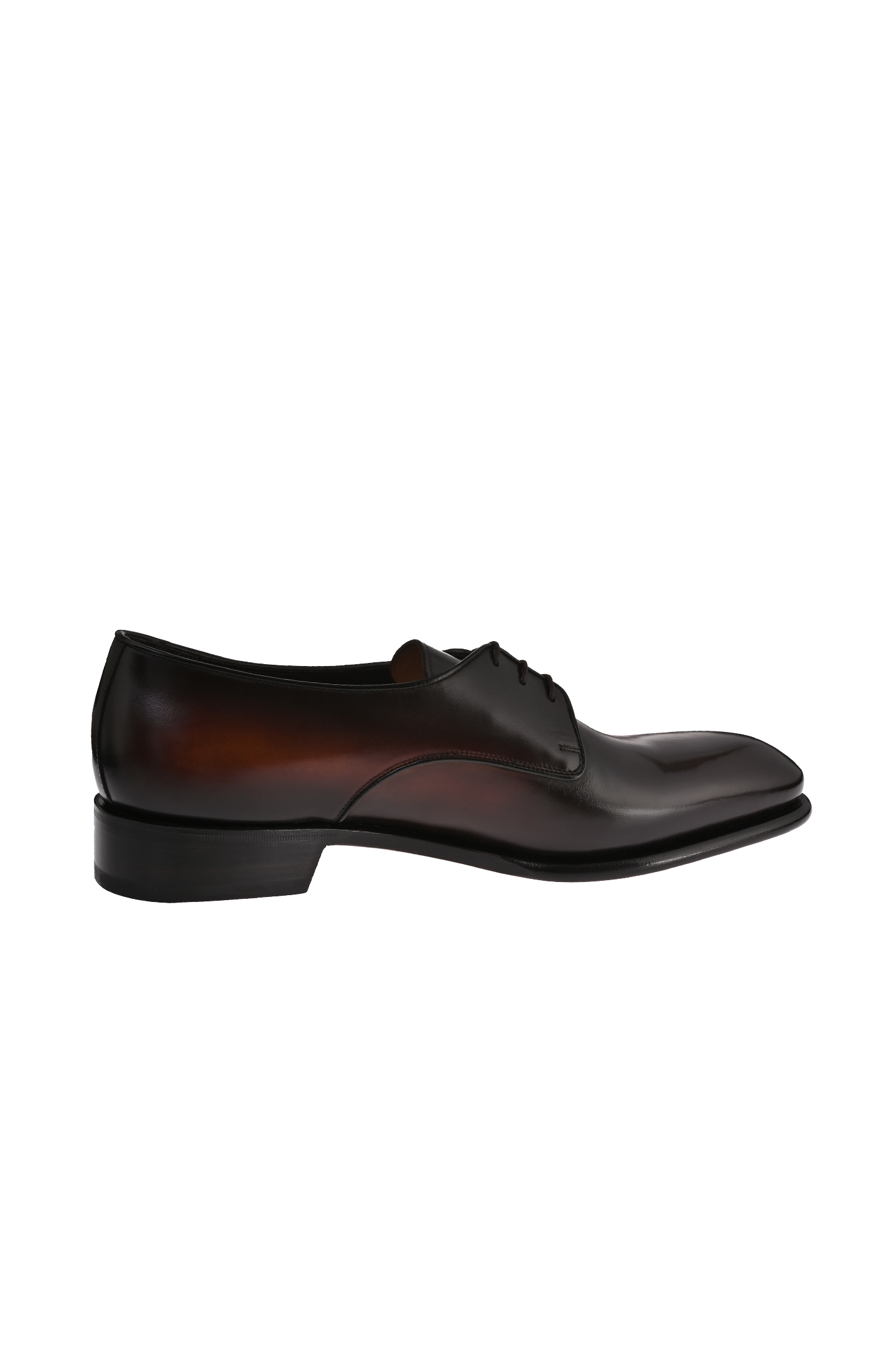 Кожаные дерби SANTONI MCCG18725MC1HFULT50, цвет: Темно-коричневый, Мужской