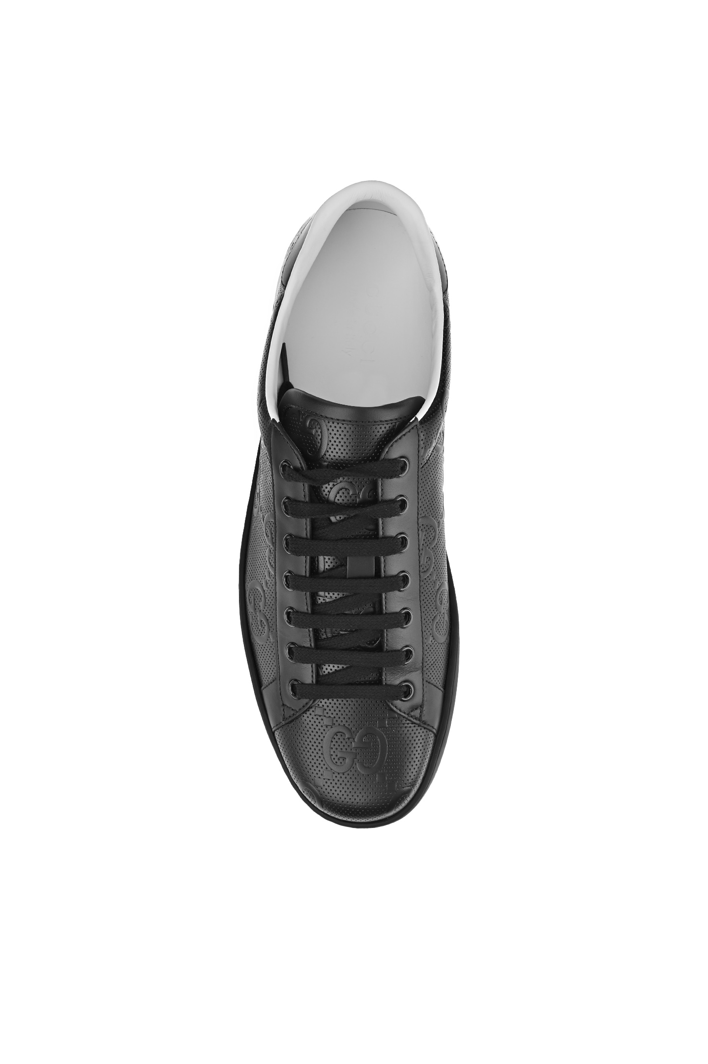 Кеды GUCCI 625787 1XK10, цвет: Черный, Мужской