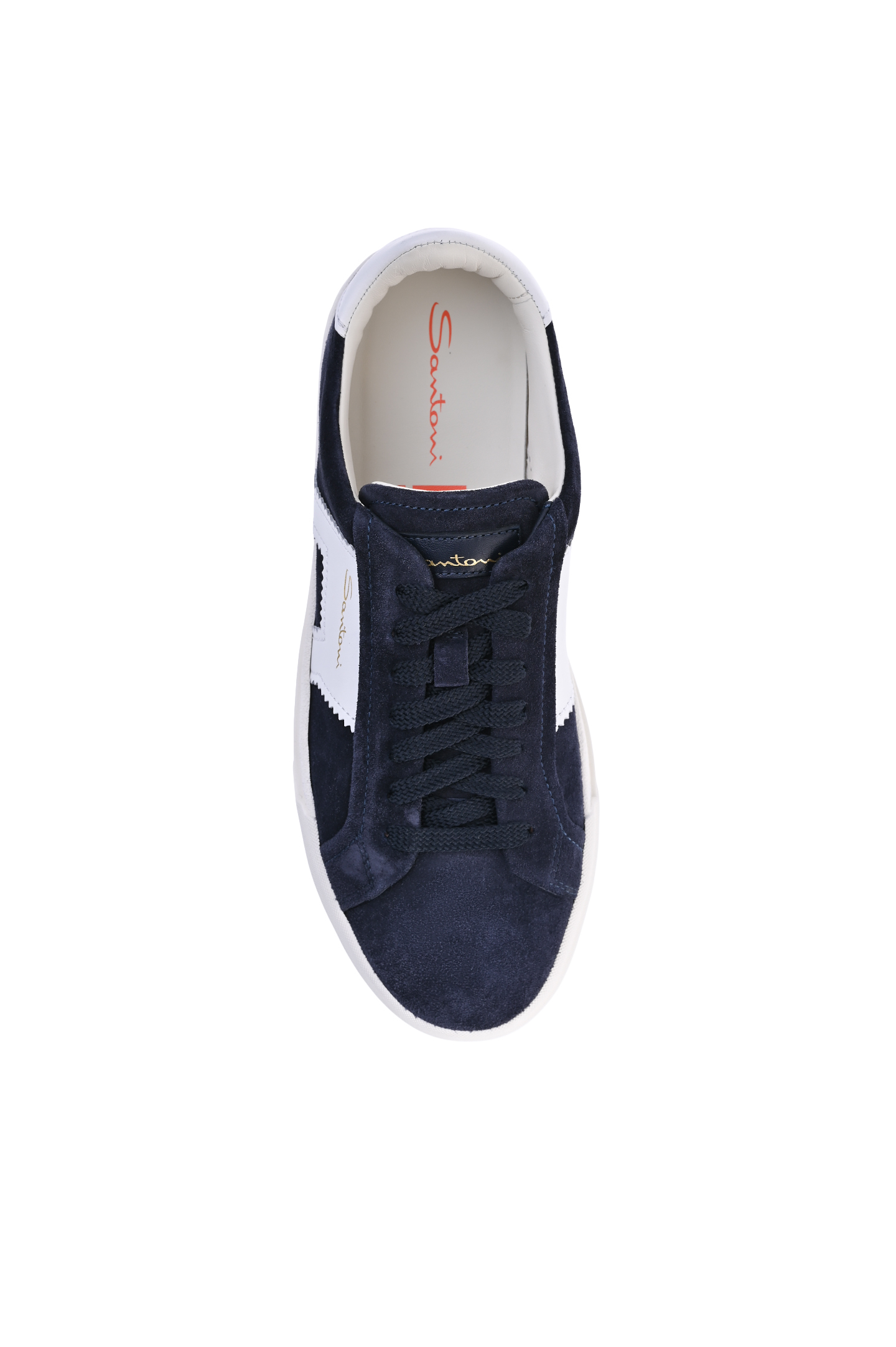 Кеды SANTONI MBGT21870PNNGJARU60, цвет: Синий, Мужской