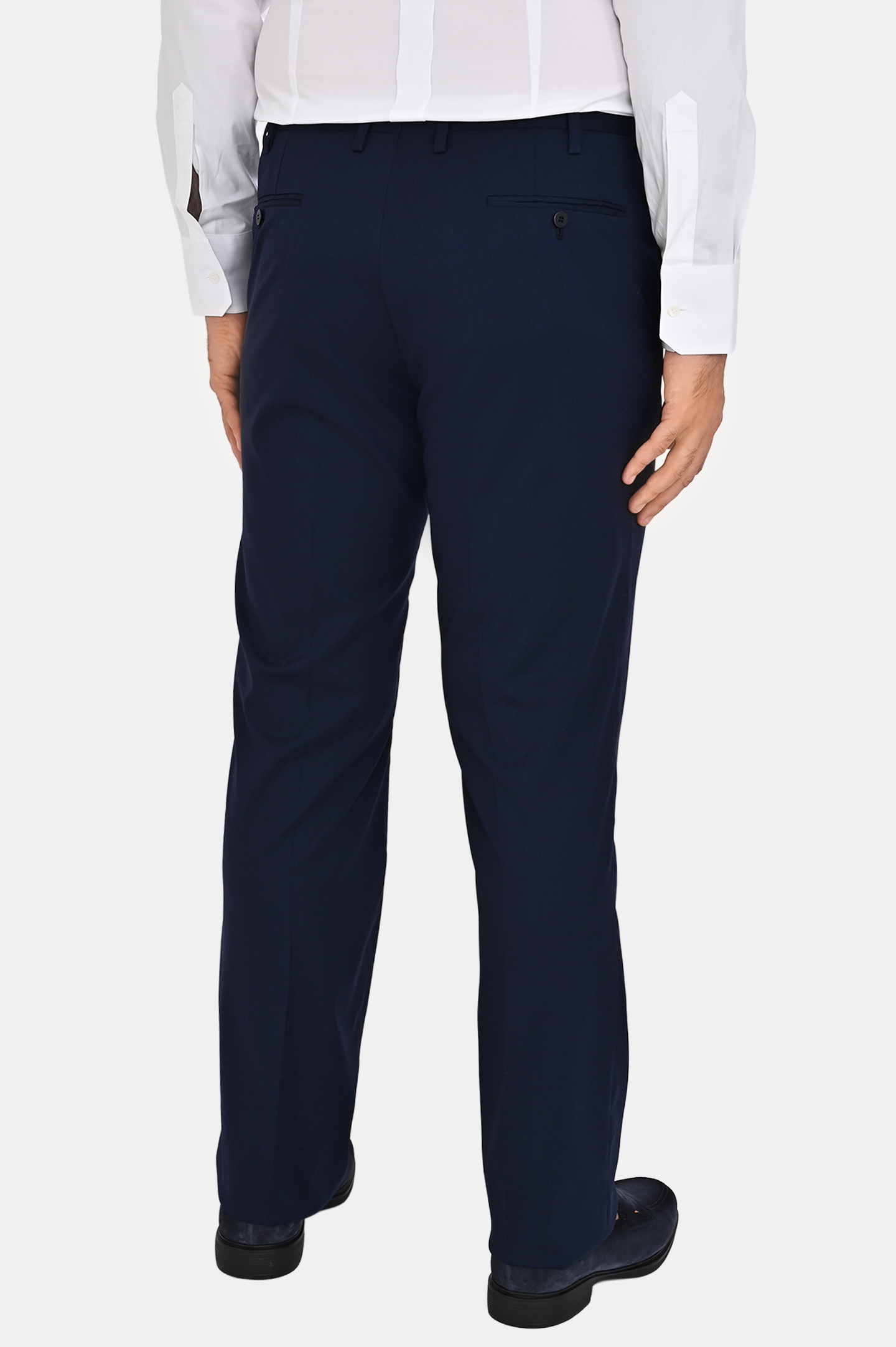 Брюки KITON UPNFCK0619E0, цвет: Темно-синий, Мужской
