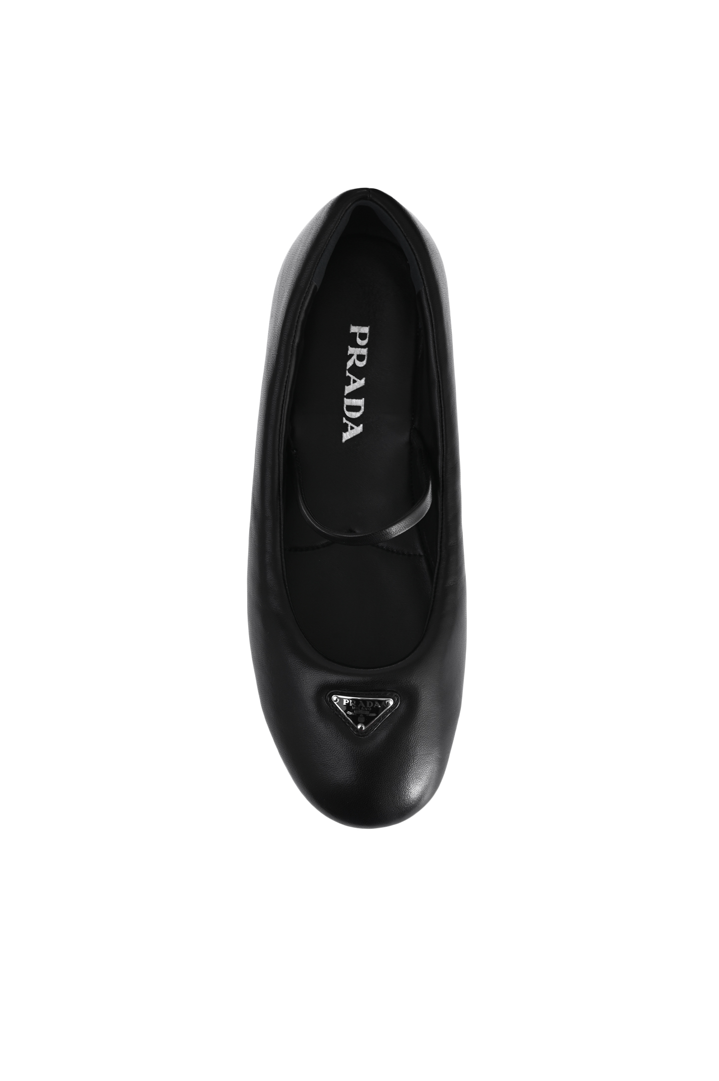Балетки PRADA 1F122NF005 2DL8F, цвет: Черный, Женский