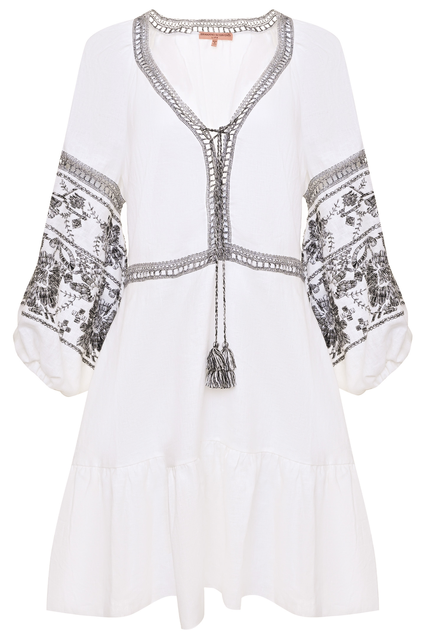 Платье ERMANNO SCERVINO D404Q600BMY, цвет: Белый, Женский