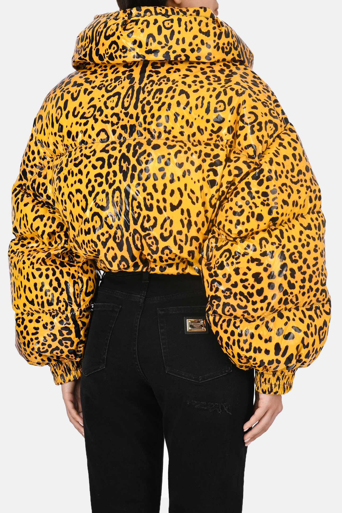 Куртка DOLCE & GABBANA F9L95T FSRNH, цвет: Леопардовый, Женский