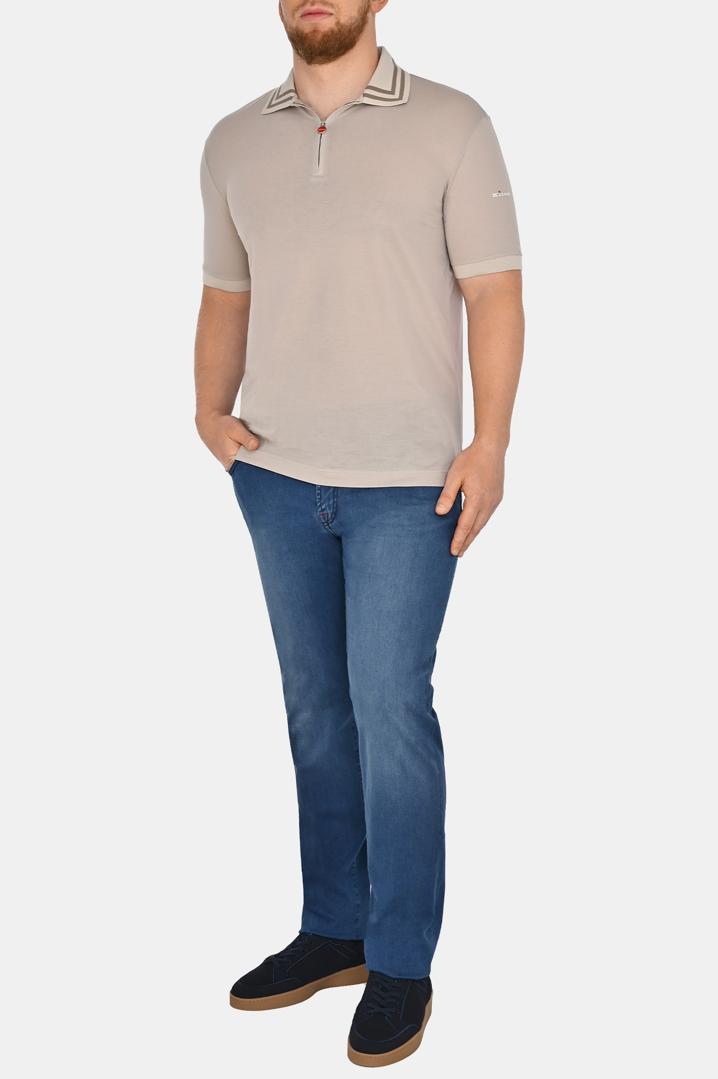 Джинсы KITON UPNJSK0619F0, цвет: Синий, Мужской