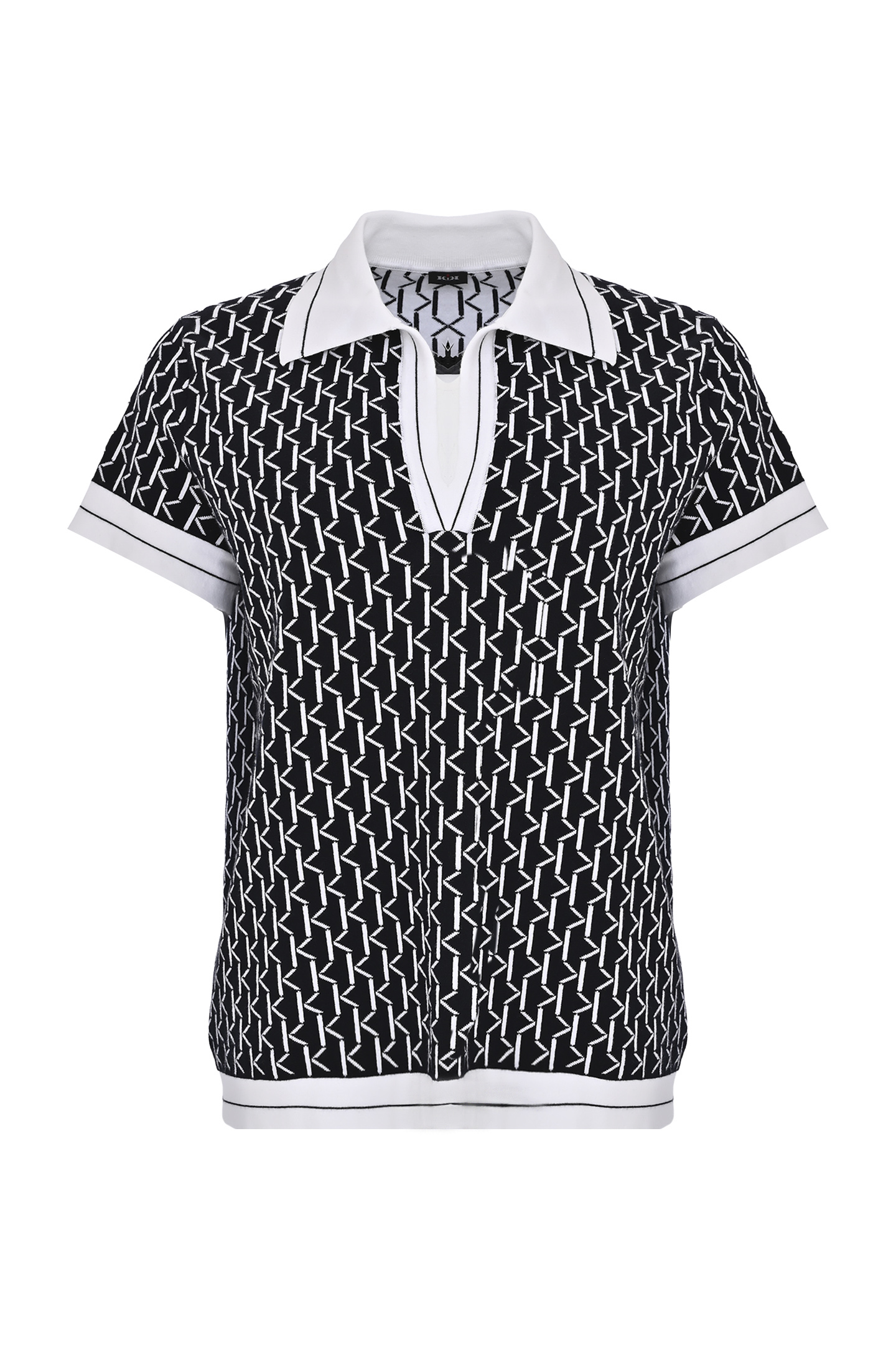 Поло KITON D59778K0954F0, цвет: Синий, Женский