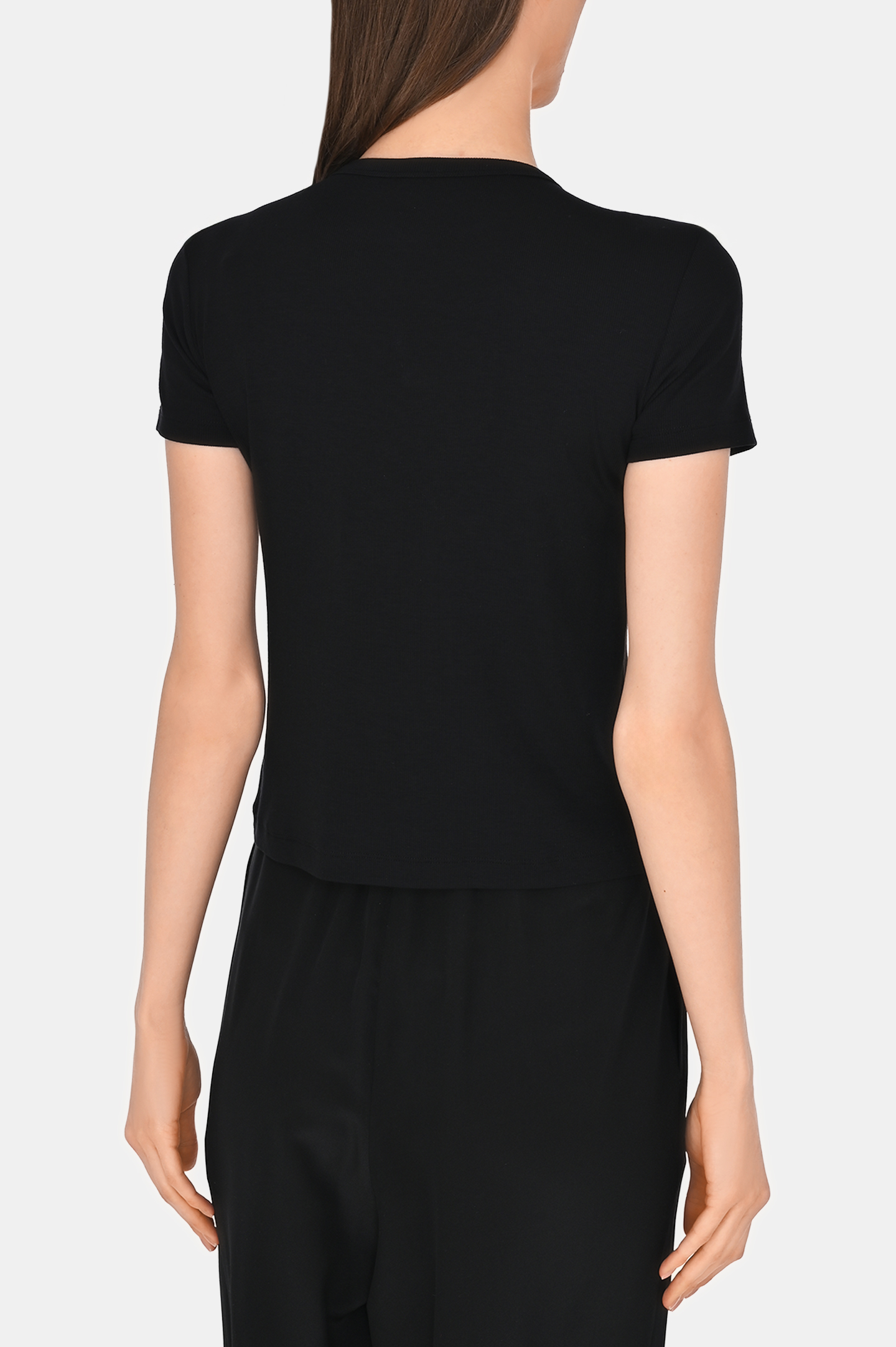 Футболка SASHAVERSE TS006/BG/3304, цвет: Черный, Женский