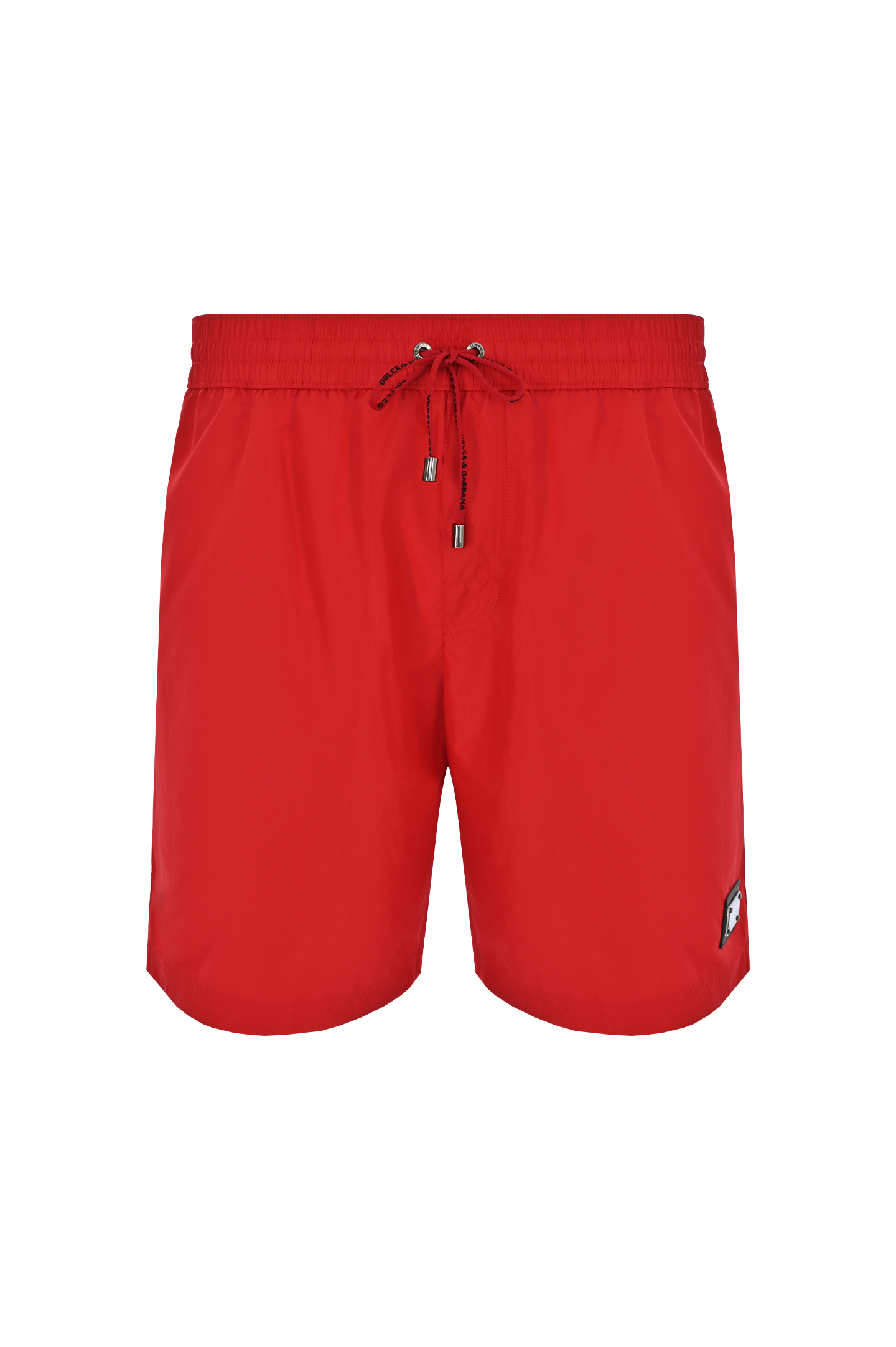 Плавки-шорты с логотипом DOLCE & GABBANA M4E45T ONO06, цвет: Красный, Мужской