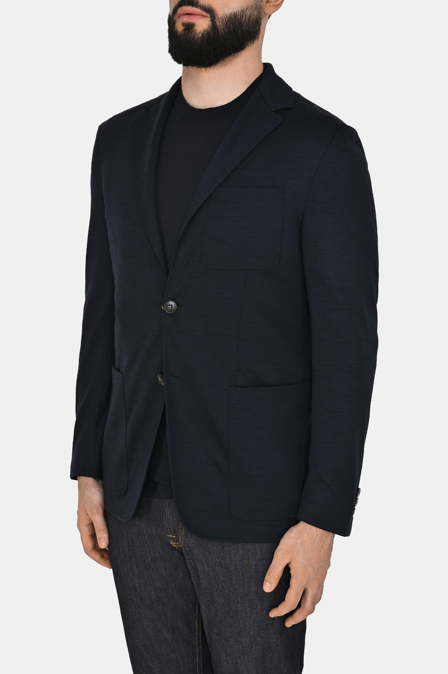 Пиджак CANALI JC02719 LJ0147-R, цвет: Темно-синий, Мужской