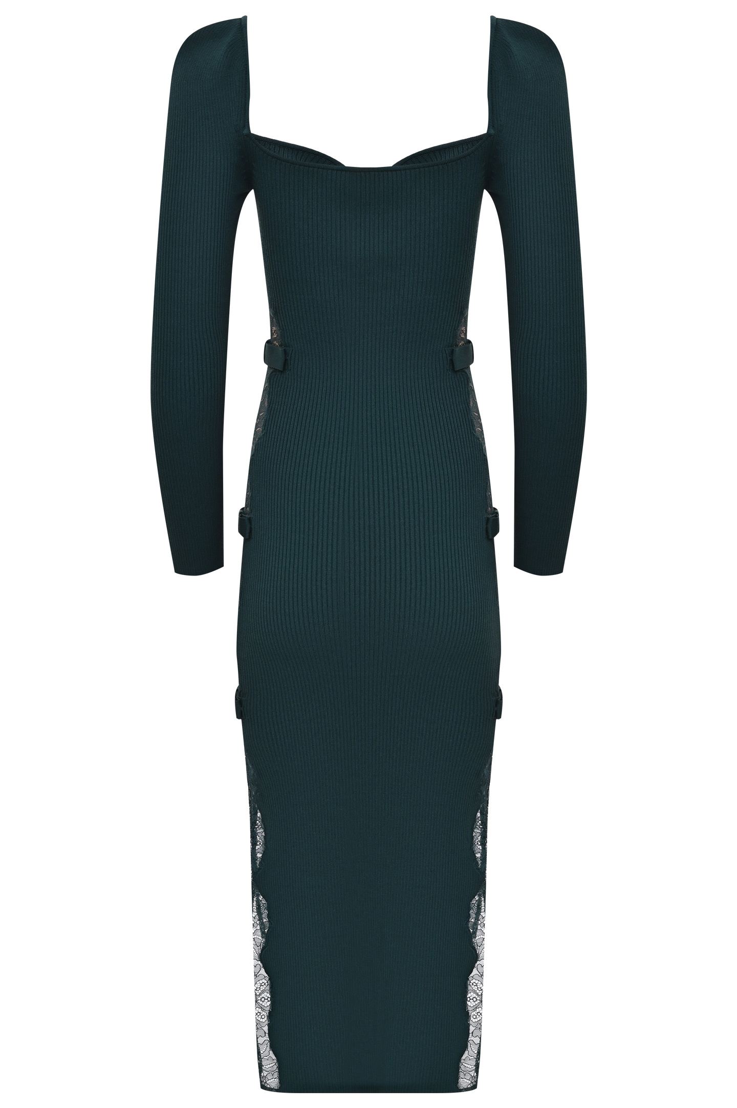 Платье SELF PORTRAIT AW21-110A, цвет: Зеленый, Женский