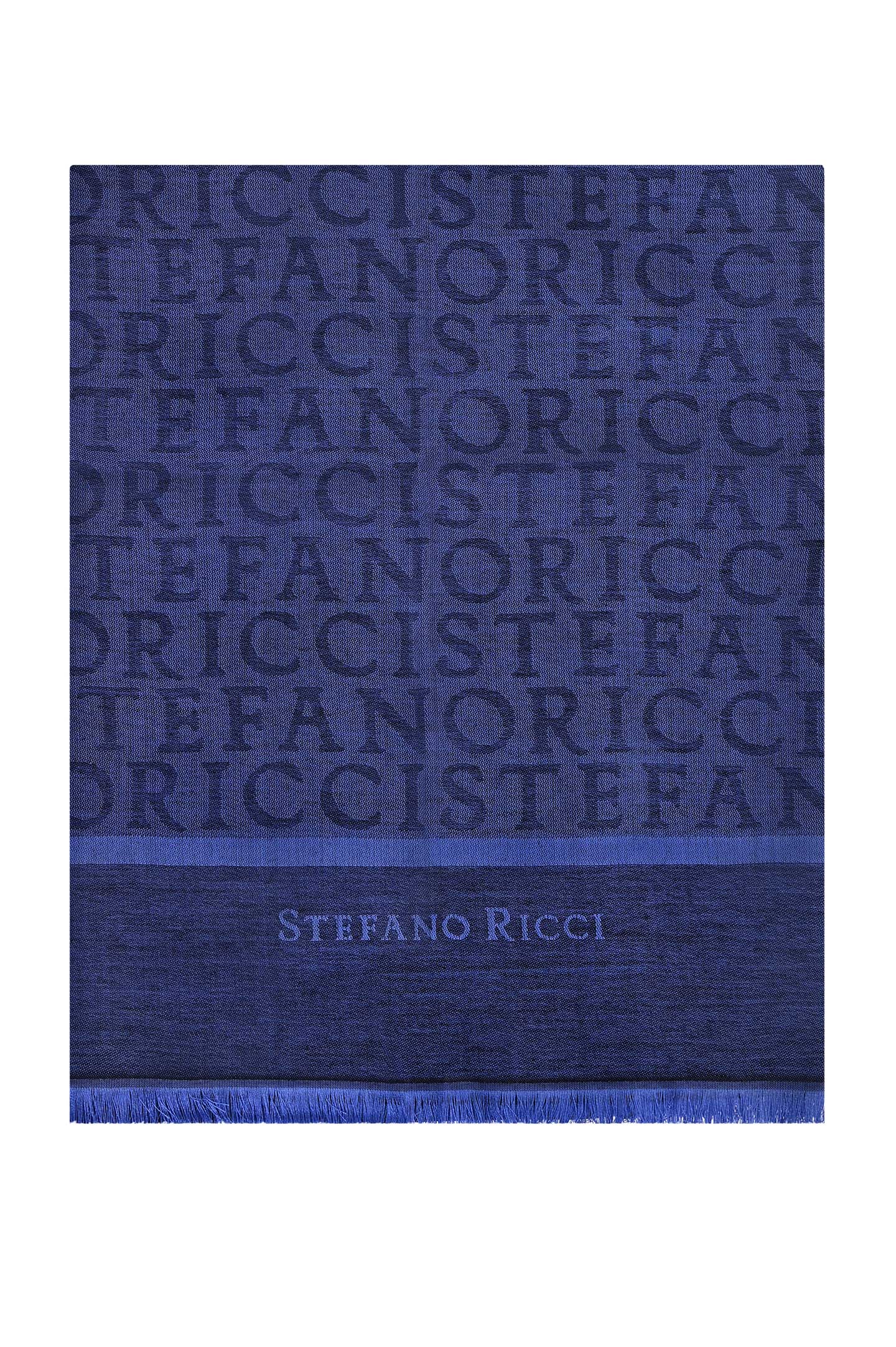 Шарф STEFANO RICCI MWA2300020 7442, цвет: Синий, Мужской