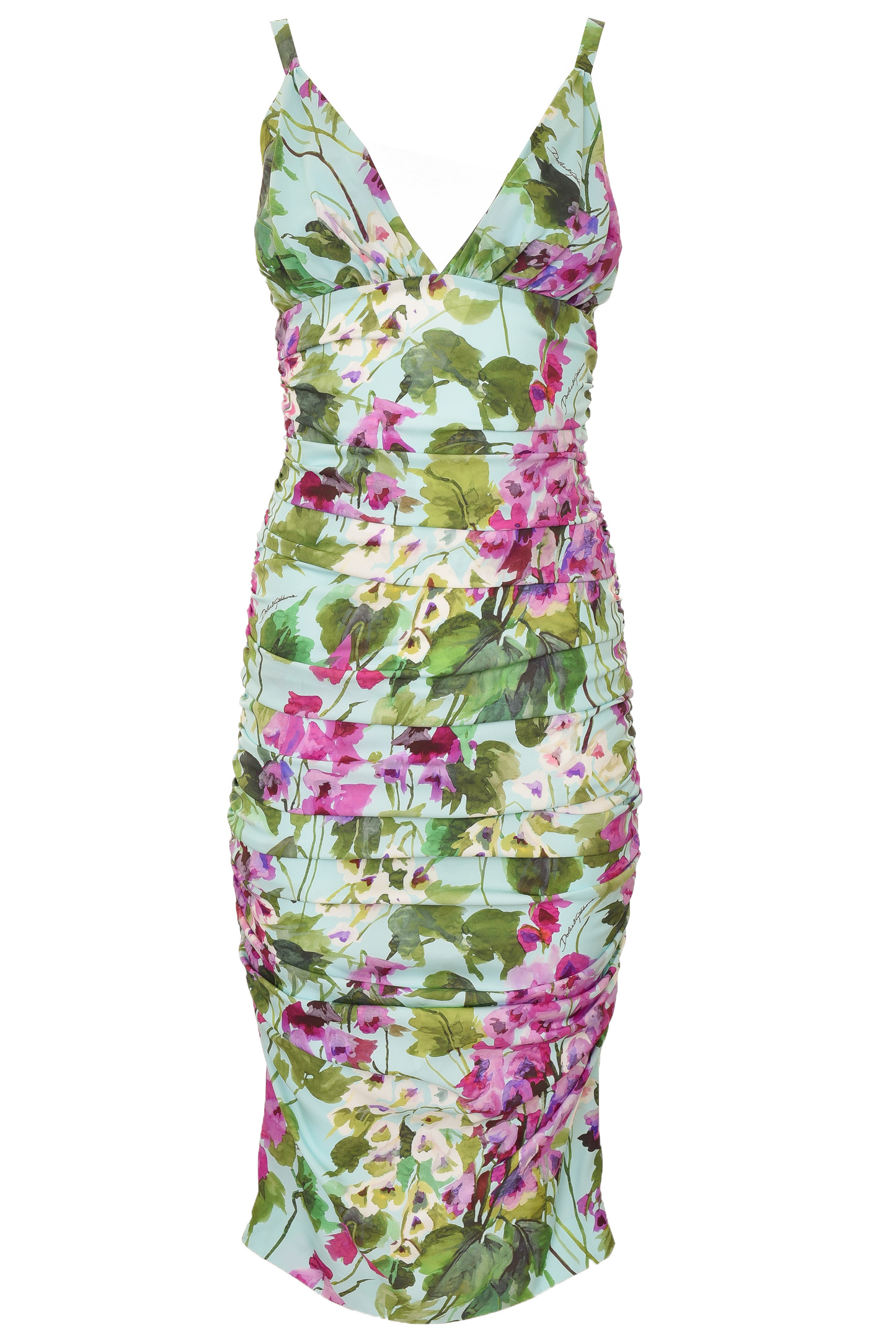Платье DOLCE & GABBANA F6ZK1T FSA2N, цвет: Разноцветный, Женский