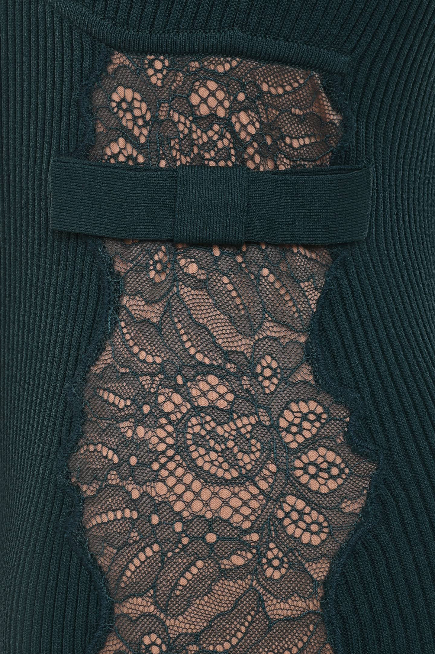 Платье SELF PORTRAIT AW21-110A, цвет: Зеленый, Женский