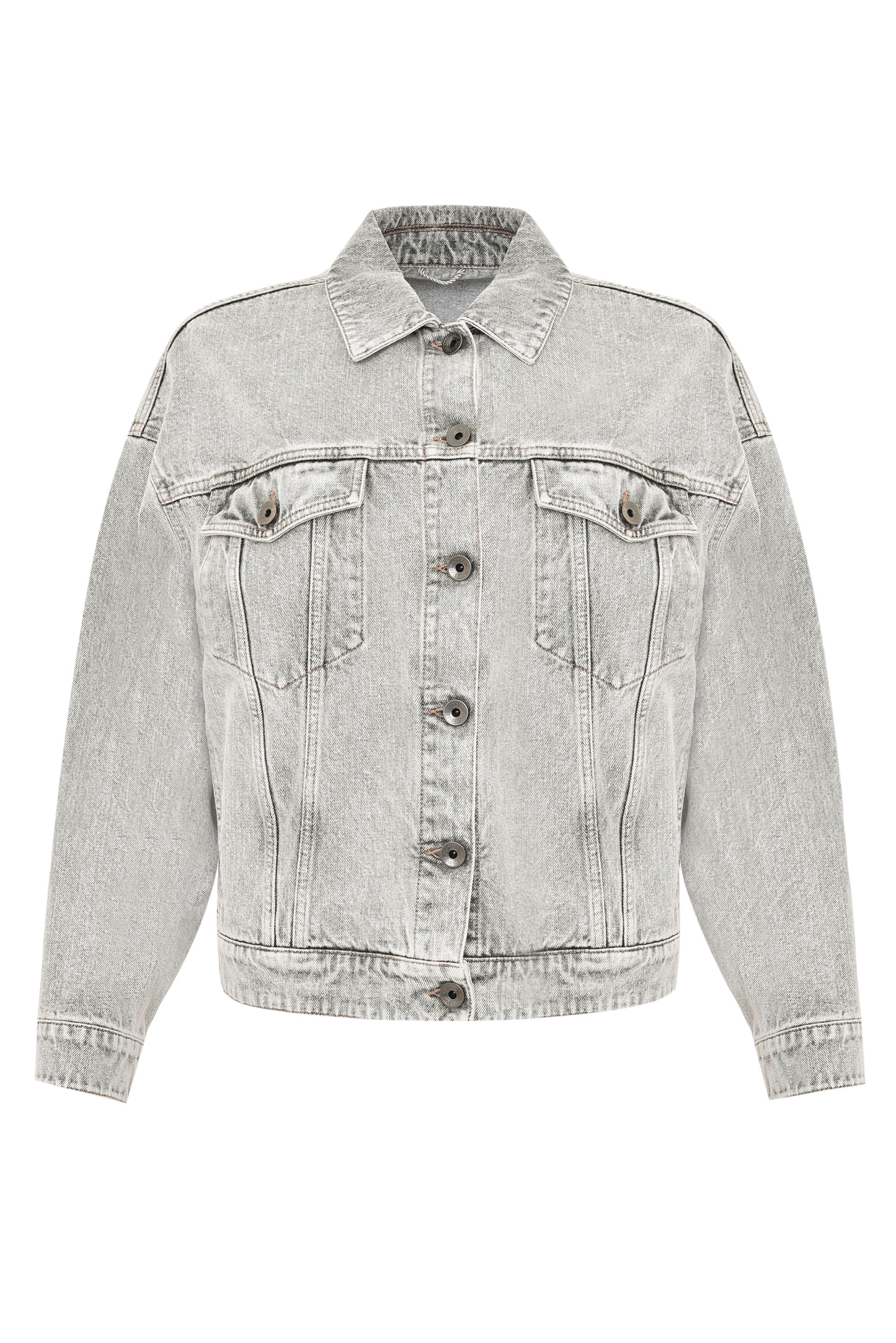 Куртка BRUNELLO  CUCINELLI MA0952984, цвет: Серый, Женский