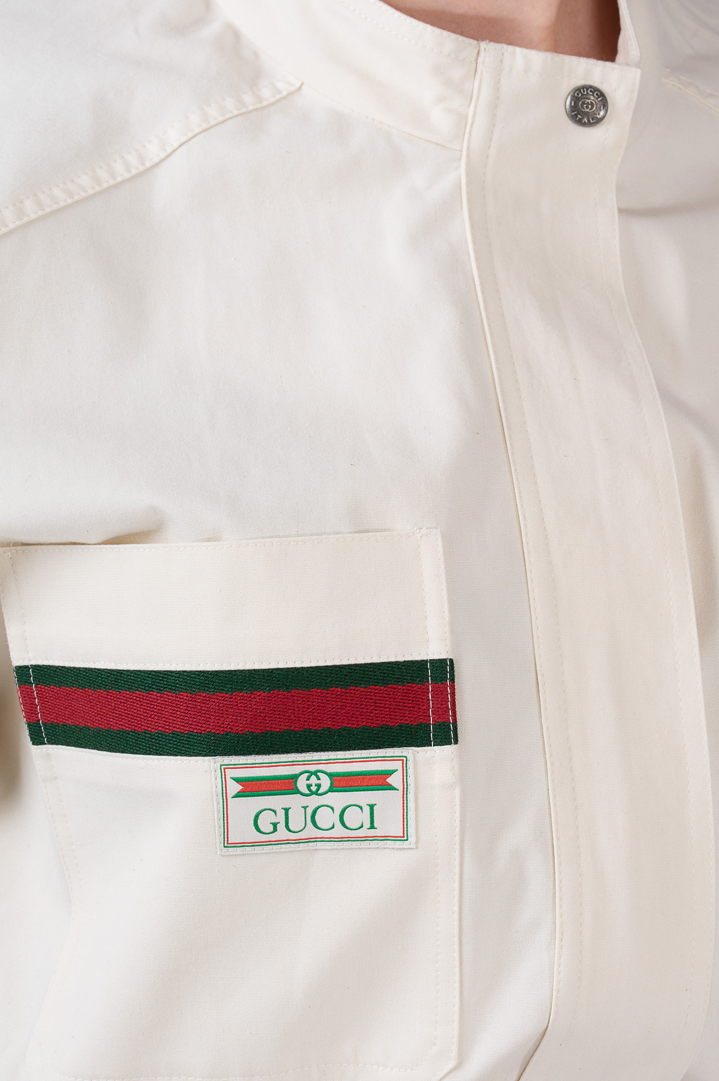 Комбинезон GUCCI 598819 XJBXQ, цвет: Молочный, Женский