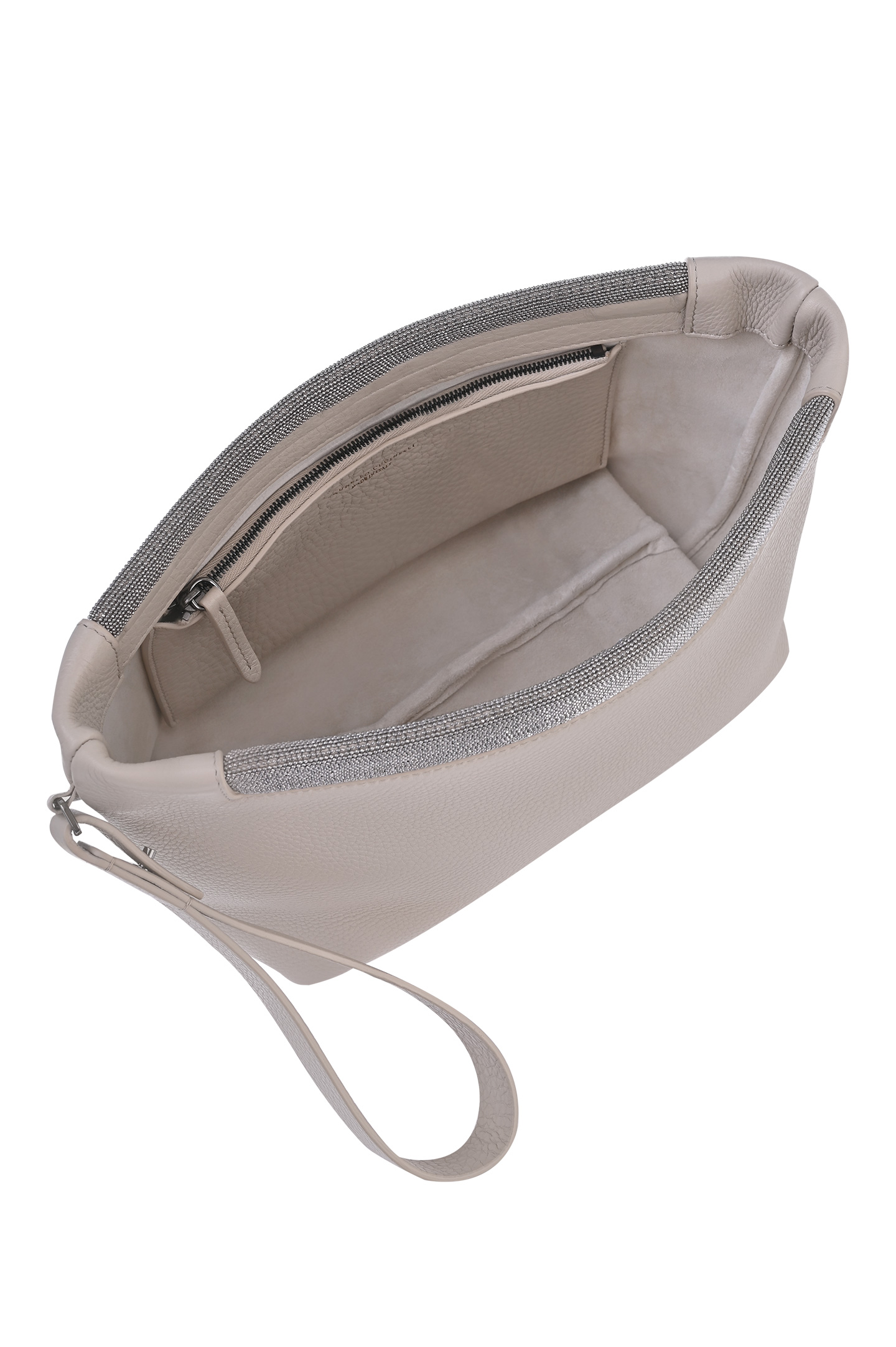 Клатч BRUNELLO  CUCINELLI MBVND2371, цвет: Бежевый, Женский