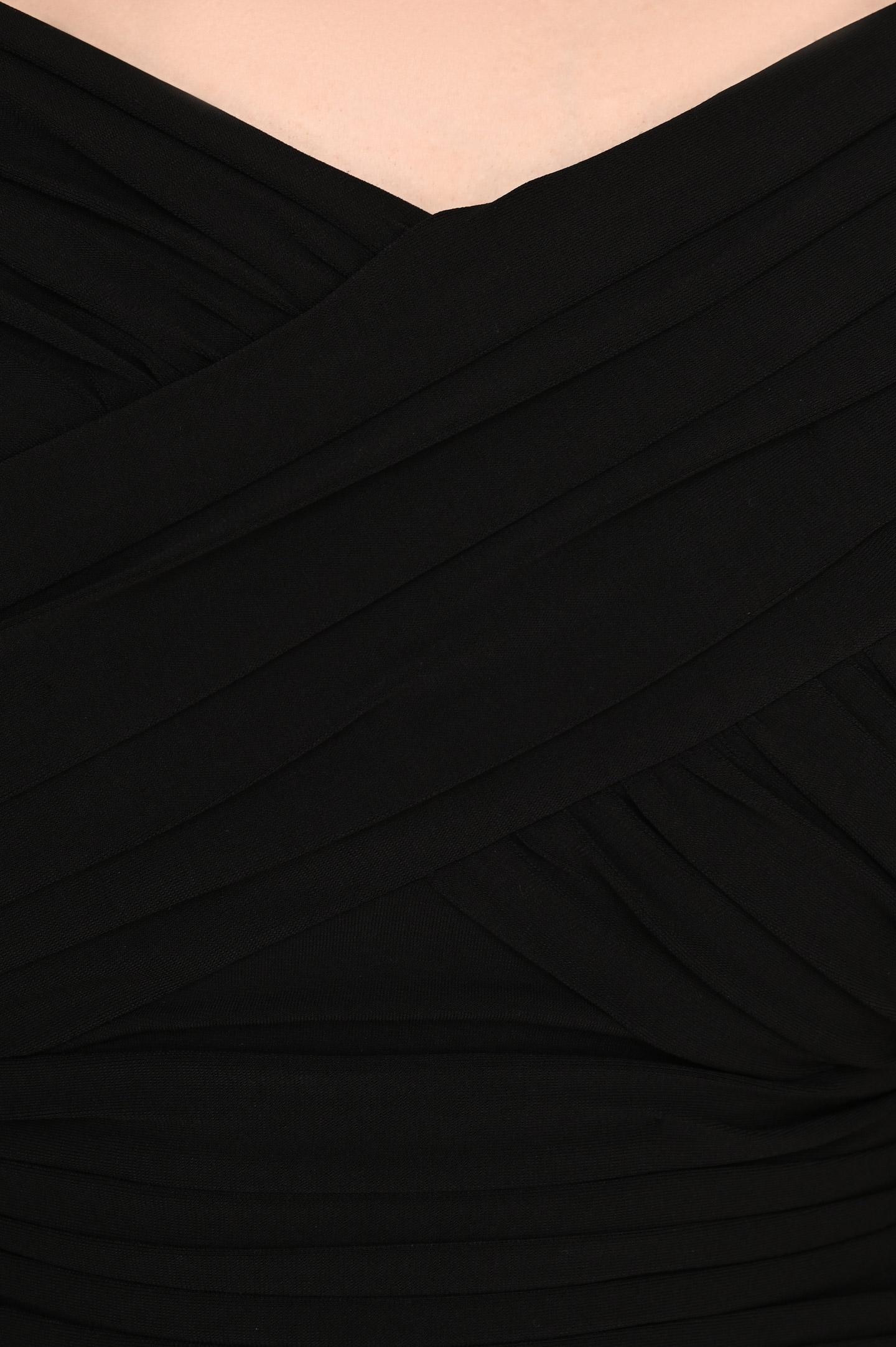 Блуза SELF PORTRAIT RS22-110T, цвет: Черный, Женский