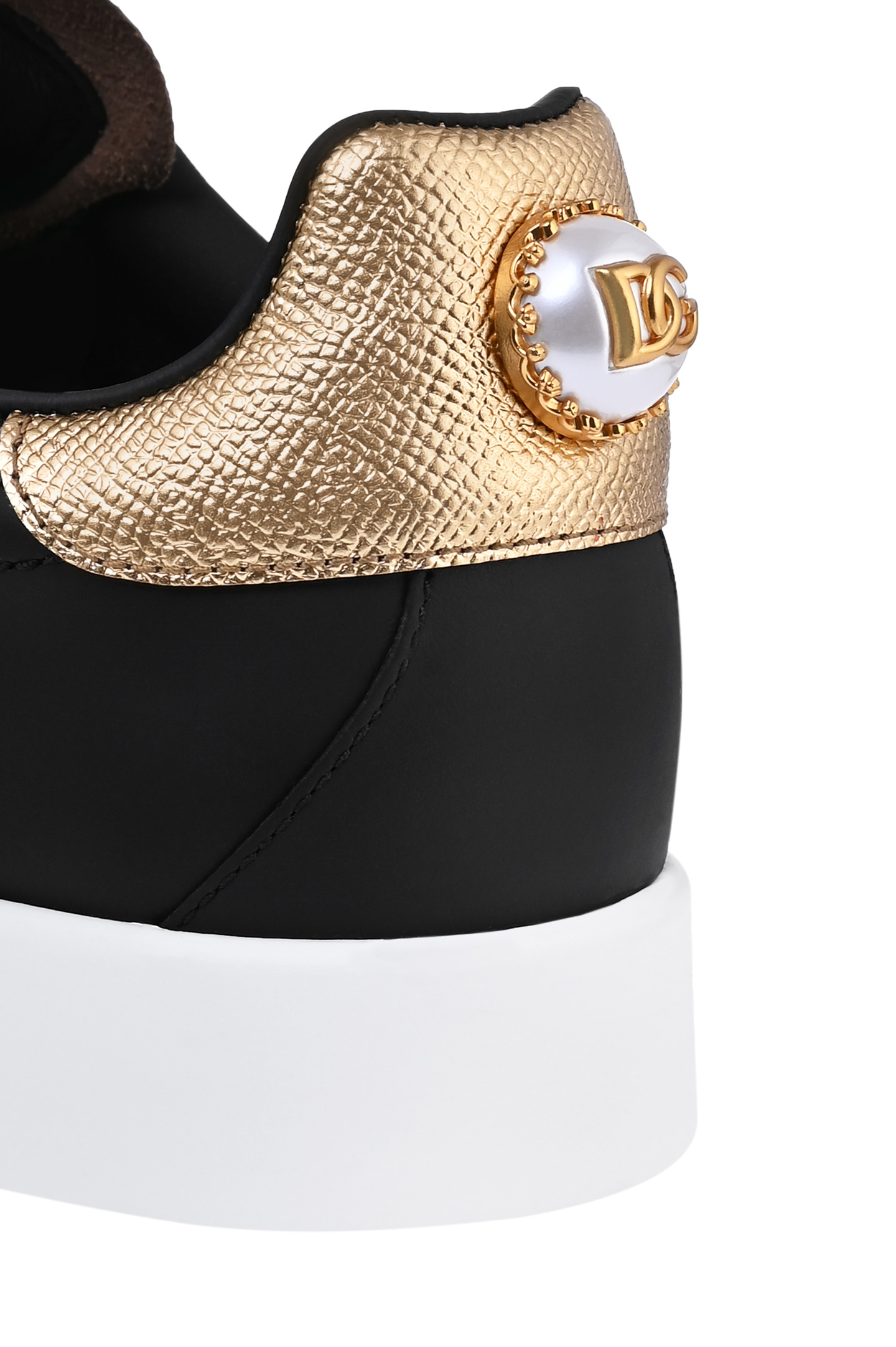 Кеды DOLCE & GABBANA CK1602 AN298, цвет: Черный, Женский