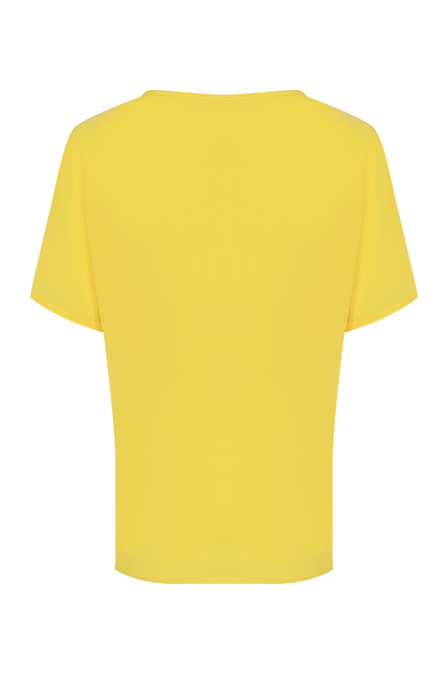 Футболка KITON D55401K0597A0, цвет: Желтый, Женский
