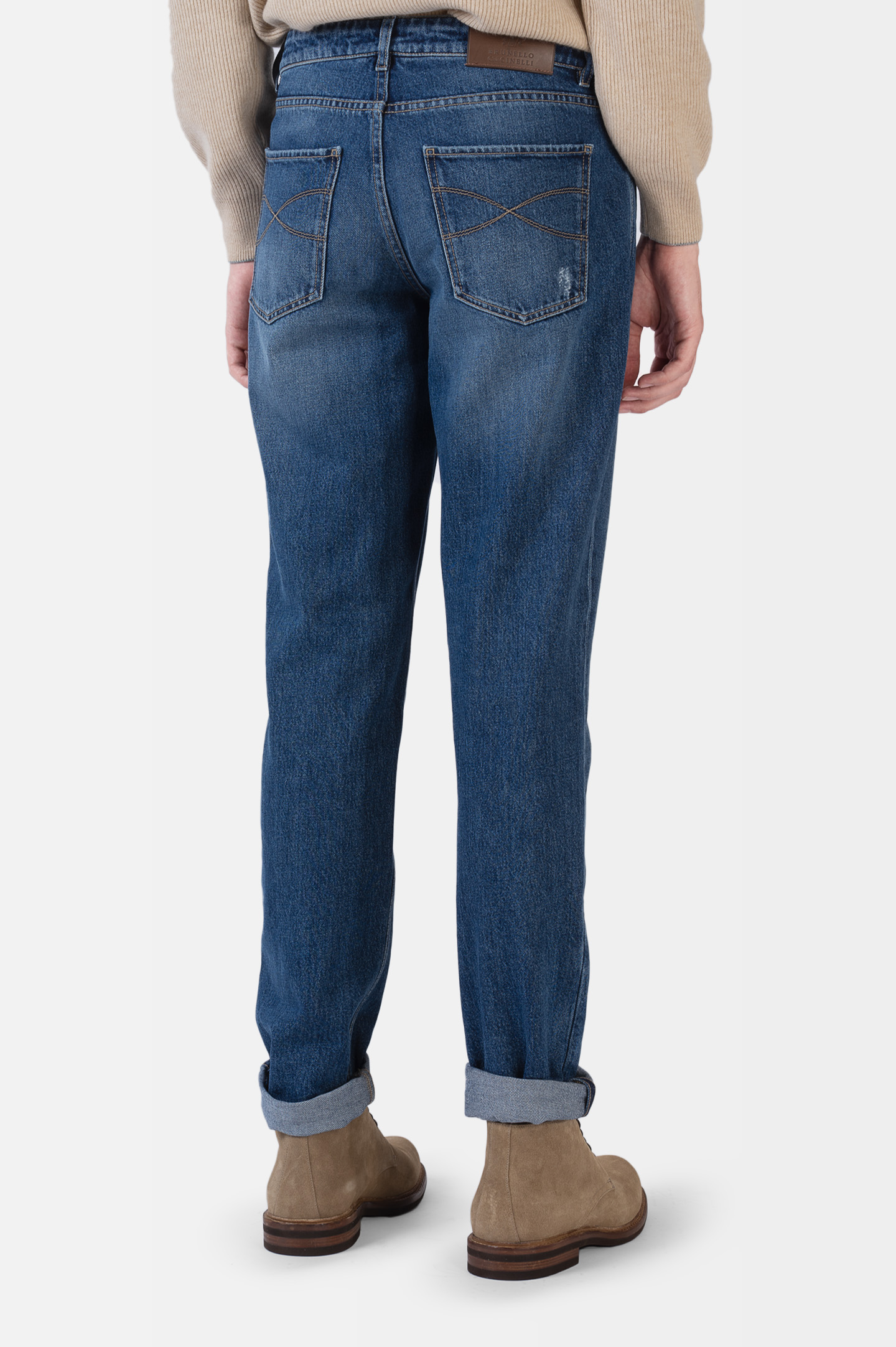 Джинсы BRUNELLO  CUCINELLI M074PD2360, цвет: Синий, Мужской
