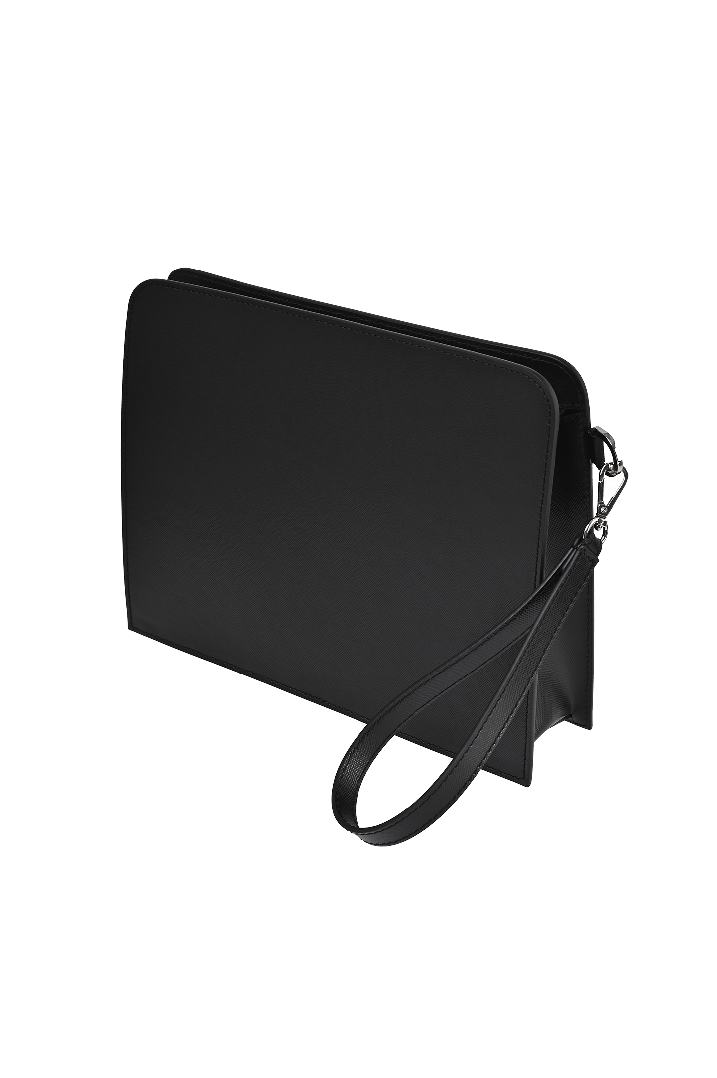 Кожаное портмоне для документов KITON UBA0010N010030, цвет: Черный, Мужской