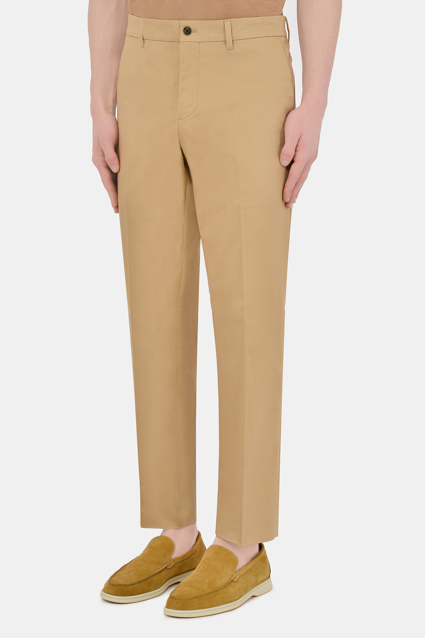 Брюки PRADA SPE12 S 202, цвет: Бежевый, Мужской
